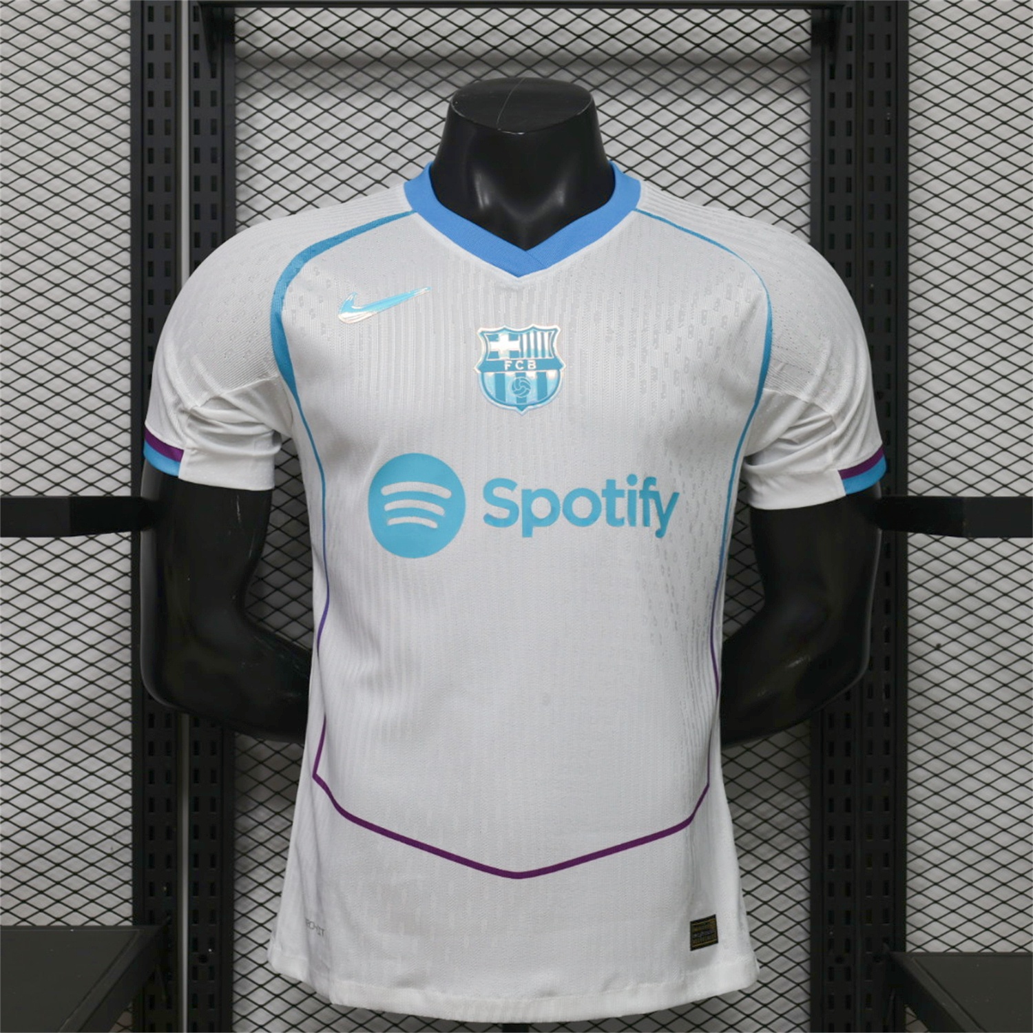 Barcelona 26-27 Blue White Special Jersey - Player Version - ManixJersey