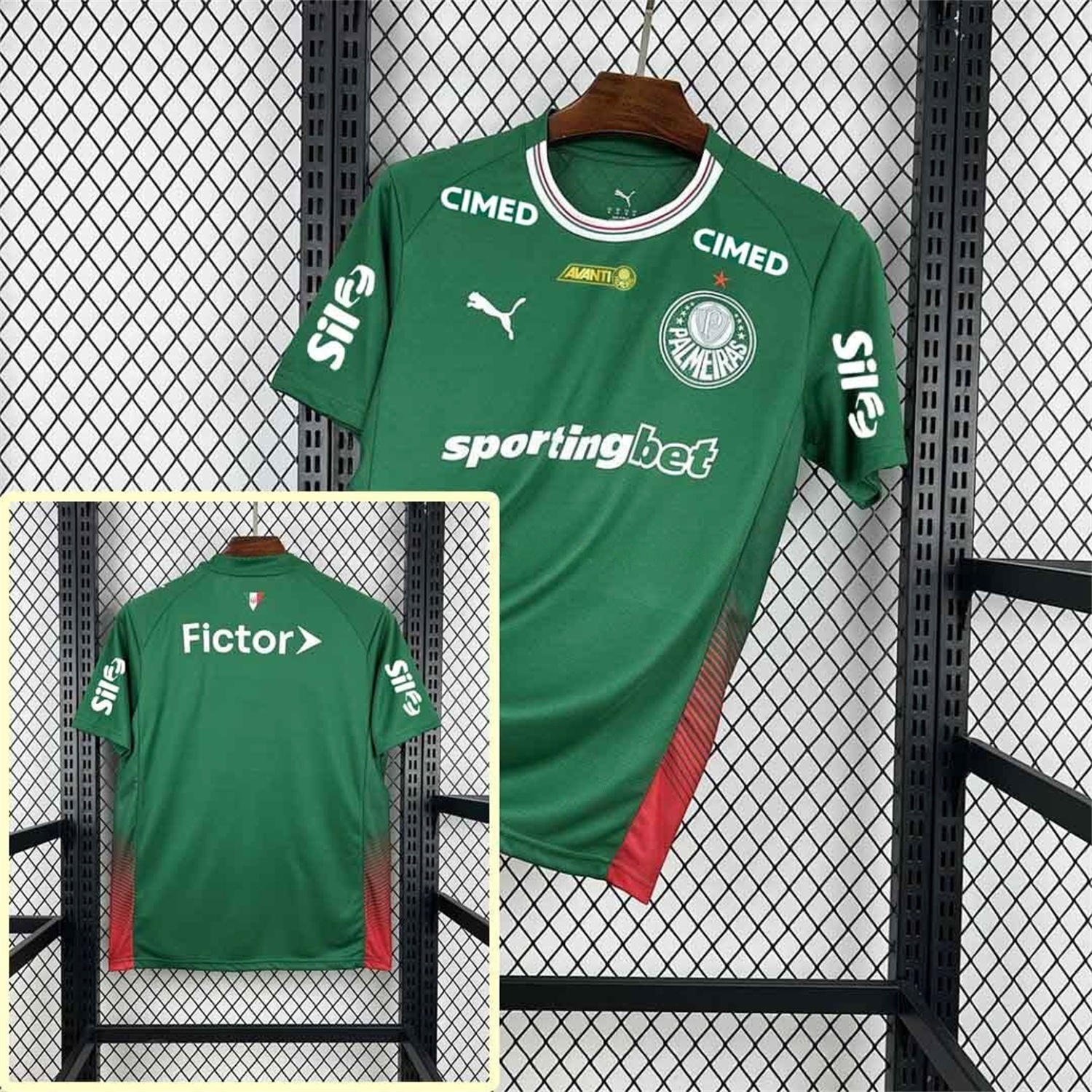 Palmeiras 26-27 Home Jersey With All Sponsors - Fans Version - ManixJersey