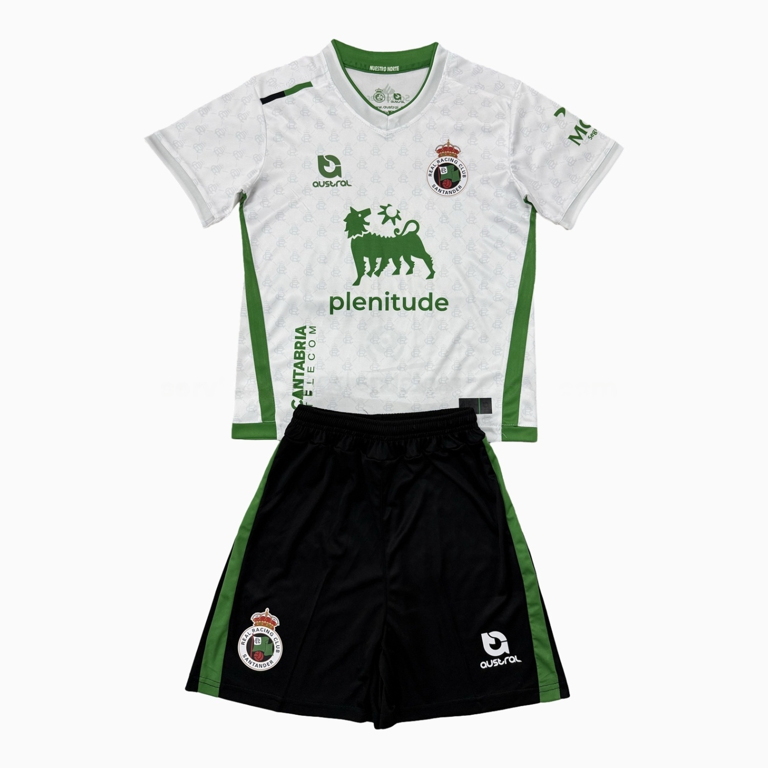 Racing de Santander 25-26 Home Men's Adult Jersey Set - Fans Version - ManixJersey
