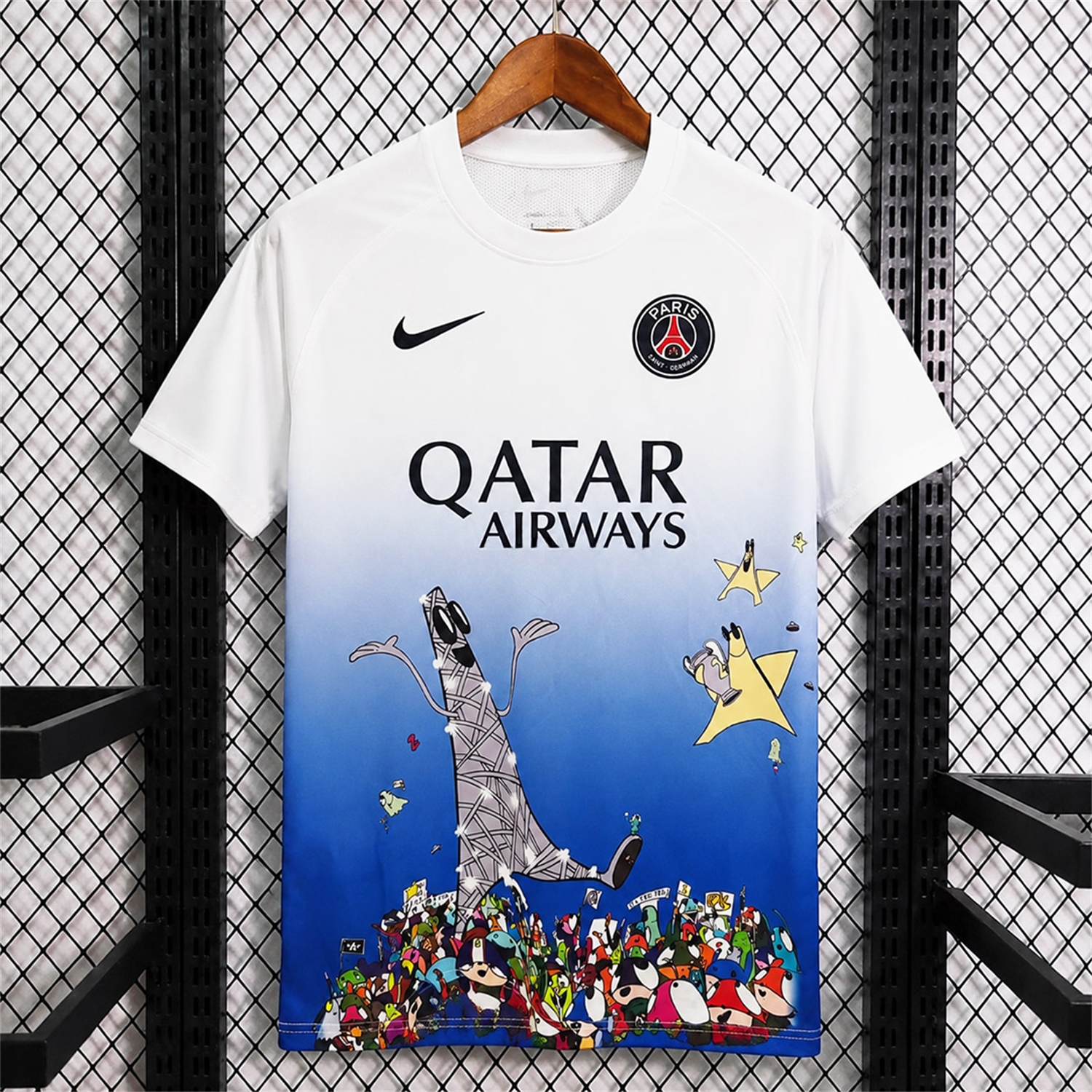 Paris Saint-Germain PSG 25-26 Champions Art by Edgar Special Jersey - Fans Version - ManixJersey