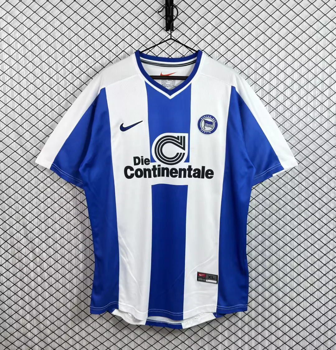 Retro Hertha BSC 1999-00 Home Jersey - ManixJersey