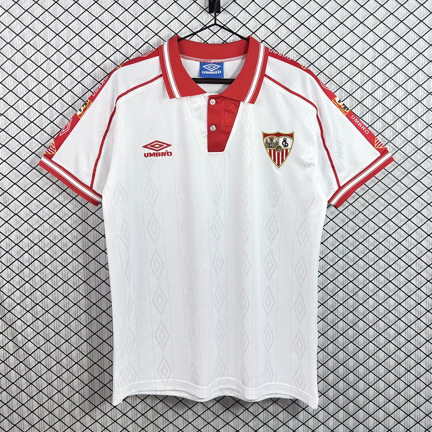Retro Sevilla 1998-00 Home Jersey - ManixJersey