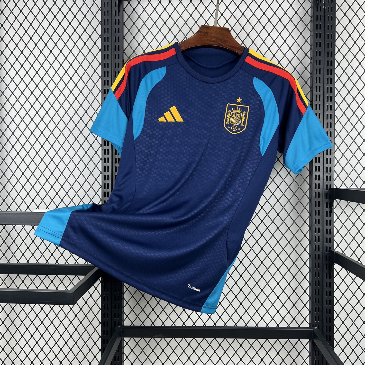 Spain 2026 Dark Blue Pre-Match Training Jersey - Fans Version - ManixJersey