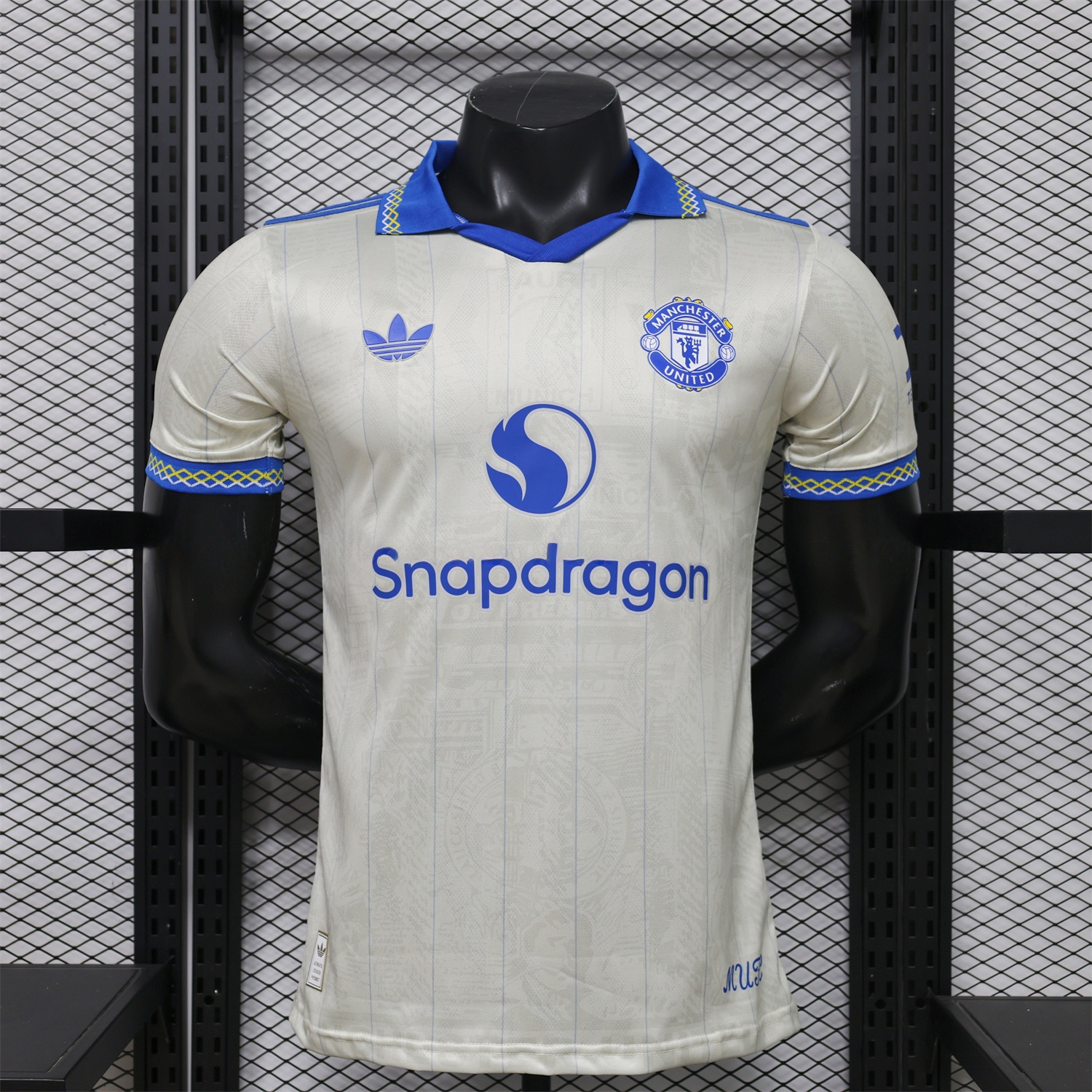 Manchester United 26-27 Terrace Icon Retro Casual Style Light Color Polo Jersey - Player Version - ManixJersey