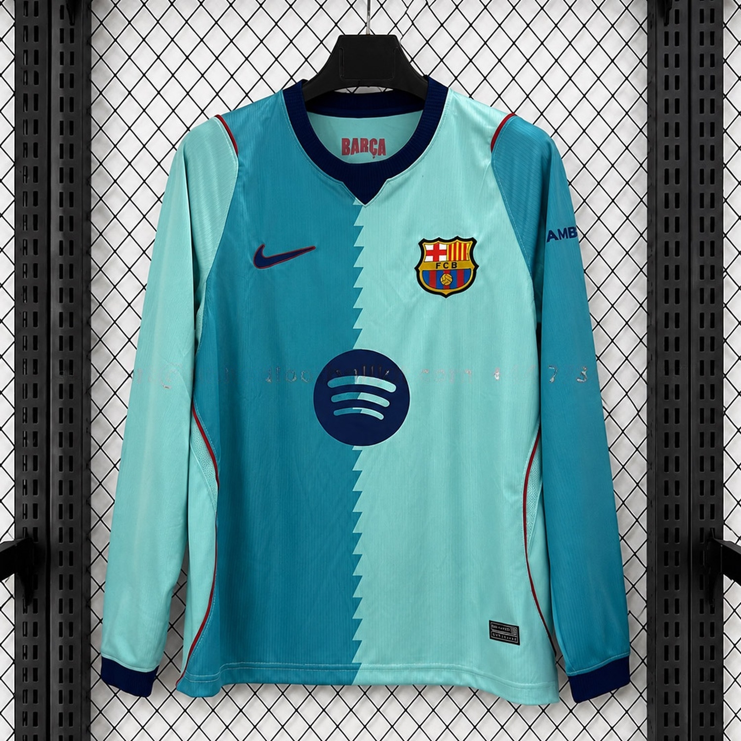 Barcelona 26-27 Third Long Sleeves Jersey - Fans Version - ManixJersey