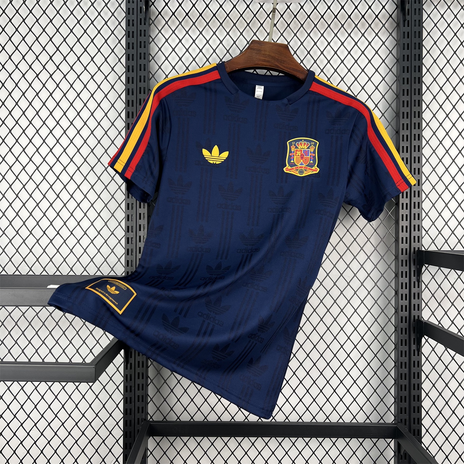 Spain 2026 Dark Blue With Red Accents Special Jersey - Fans Version - ManixJersey