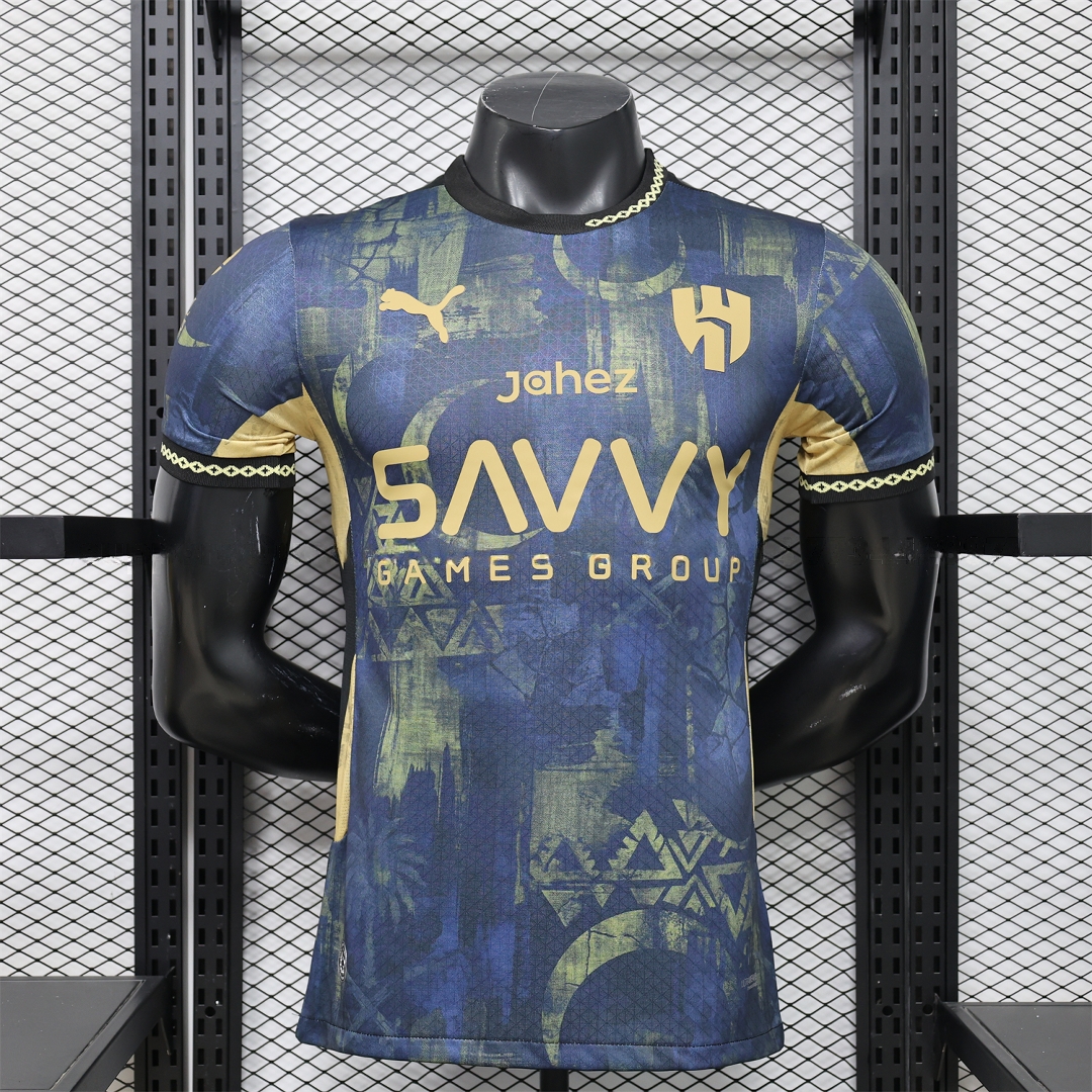 Al Hilal Riyadh Crescent 26-27 Navy blue Special Jersey - Player Version - ManixJersey