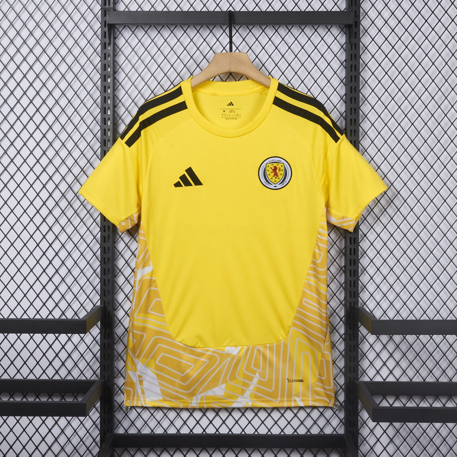 S-c-o.t l.a-n.d 2026 Yellow Goalkeeper Jersey - Fans Version - ManixJersey