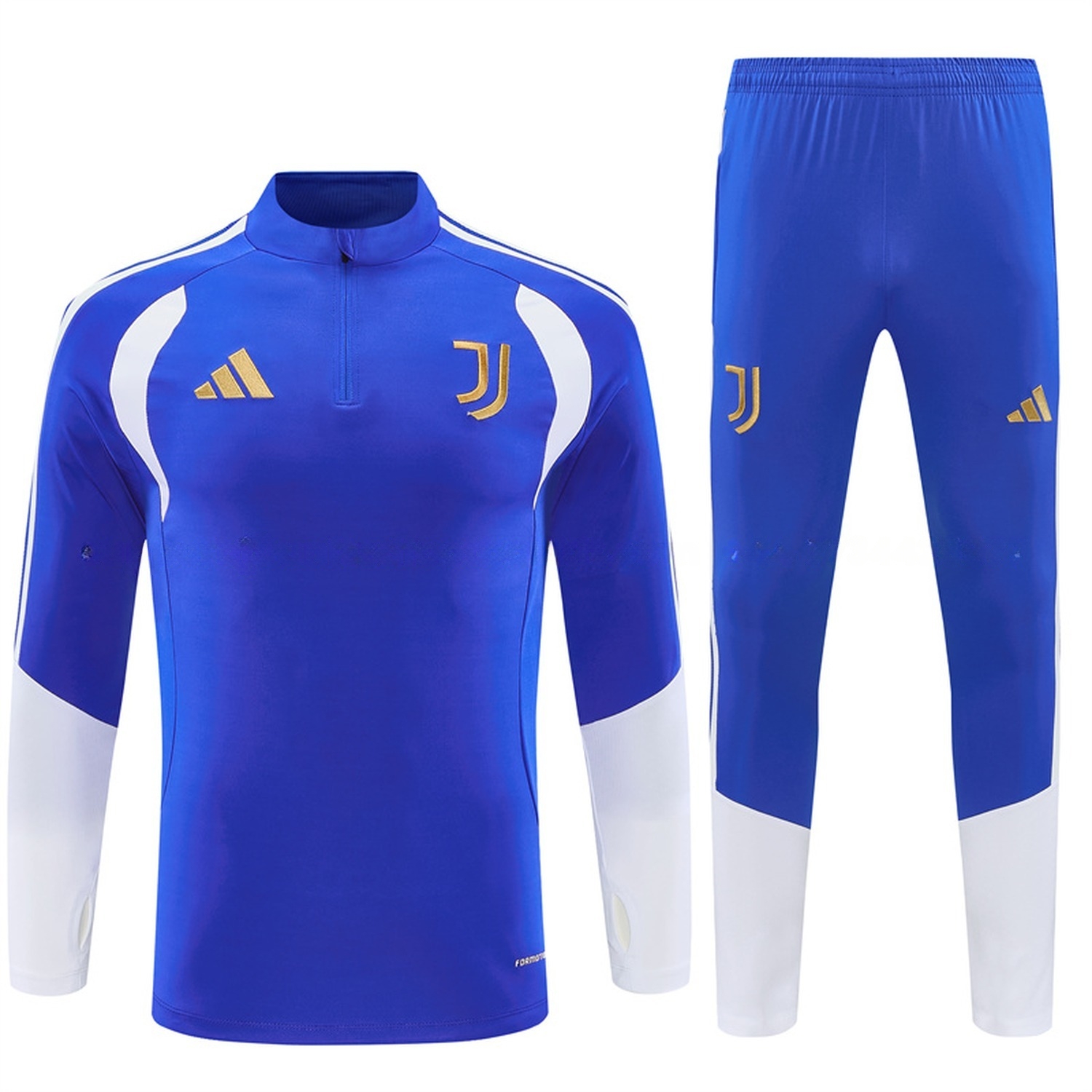 Juventus 26-27 Long Sleeve Training Set - Royal Blue Top & Royal Blue Pants - ManixJersey