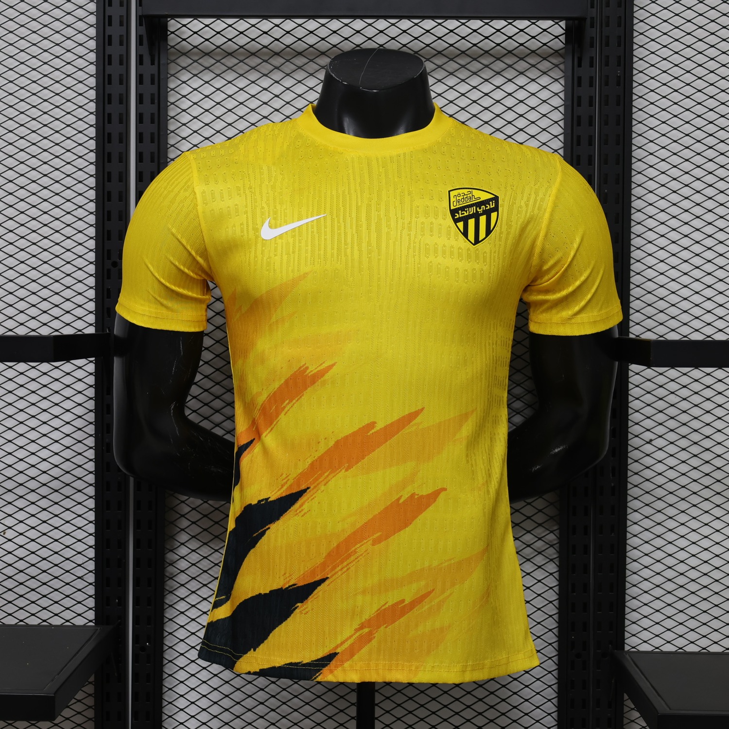 Al Ittihad Jeddah United 26-27 Yellow Training Jersey - Player Version - ManixJersey