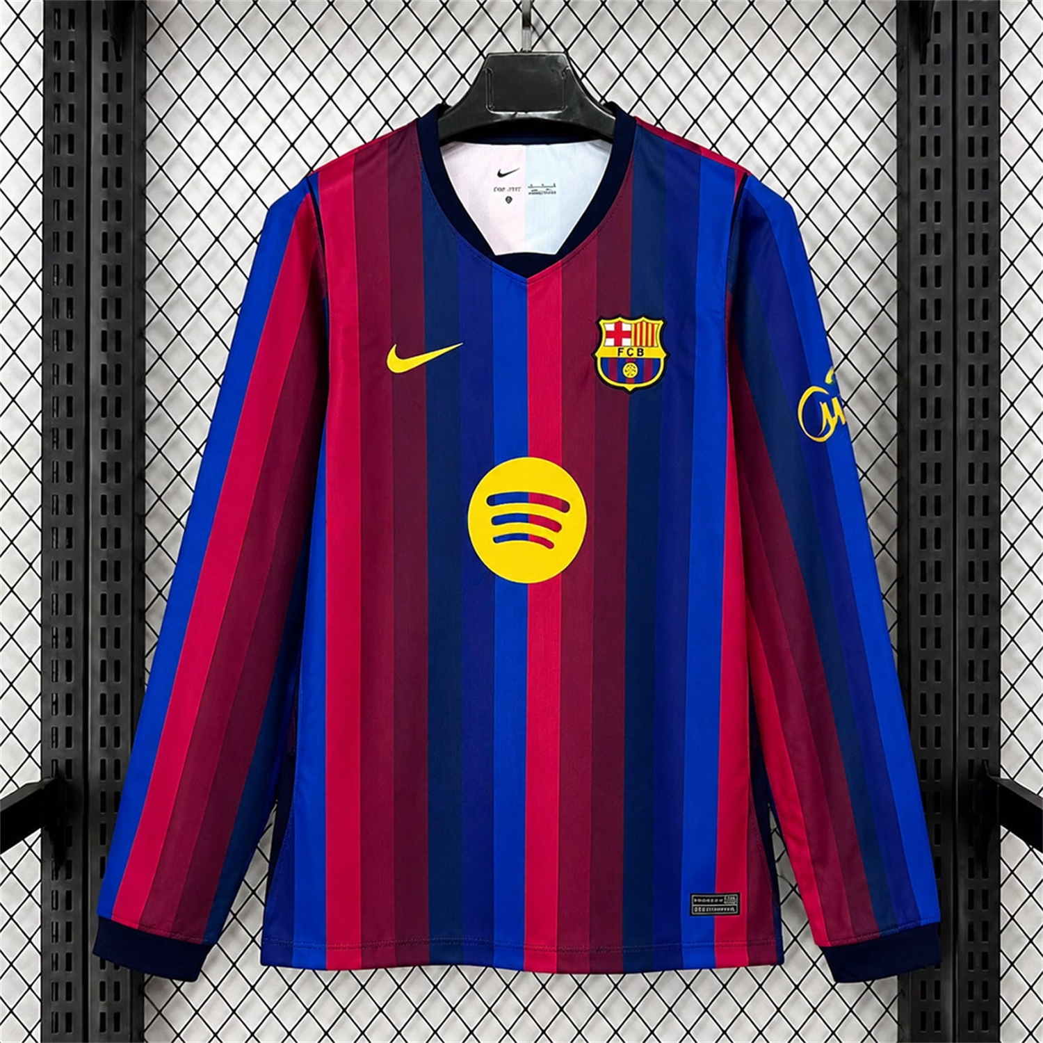 Barcelona 26-27 Home Long Sleeves Jersey - Fans Version - ManixJersey