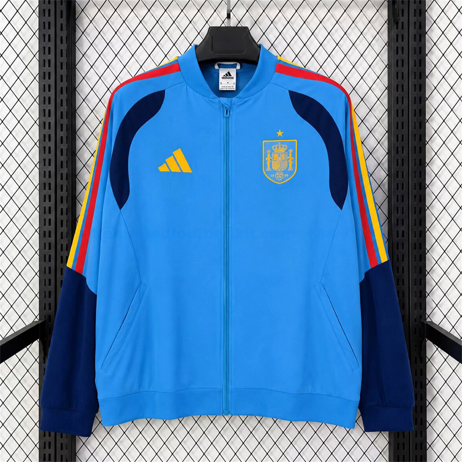 Spain 2026 Solid Travel Windbreaker - Light Blue - ManixJersey