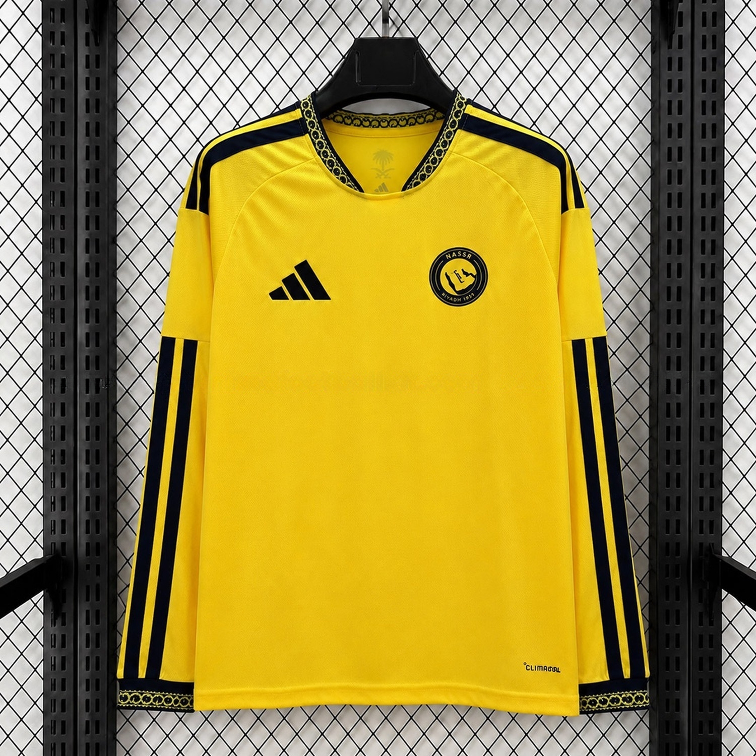 Al Nassr Riyadh Victory 26-27 Home Long Sleeves Jersey - Fans Version - ManixJersey