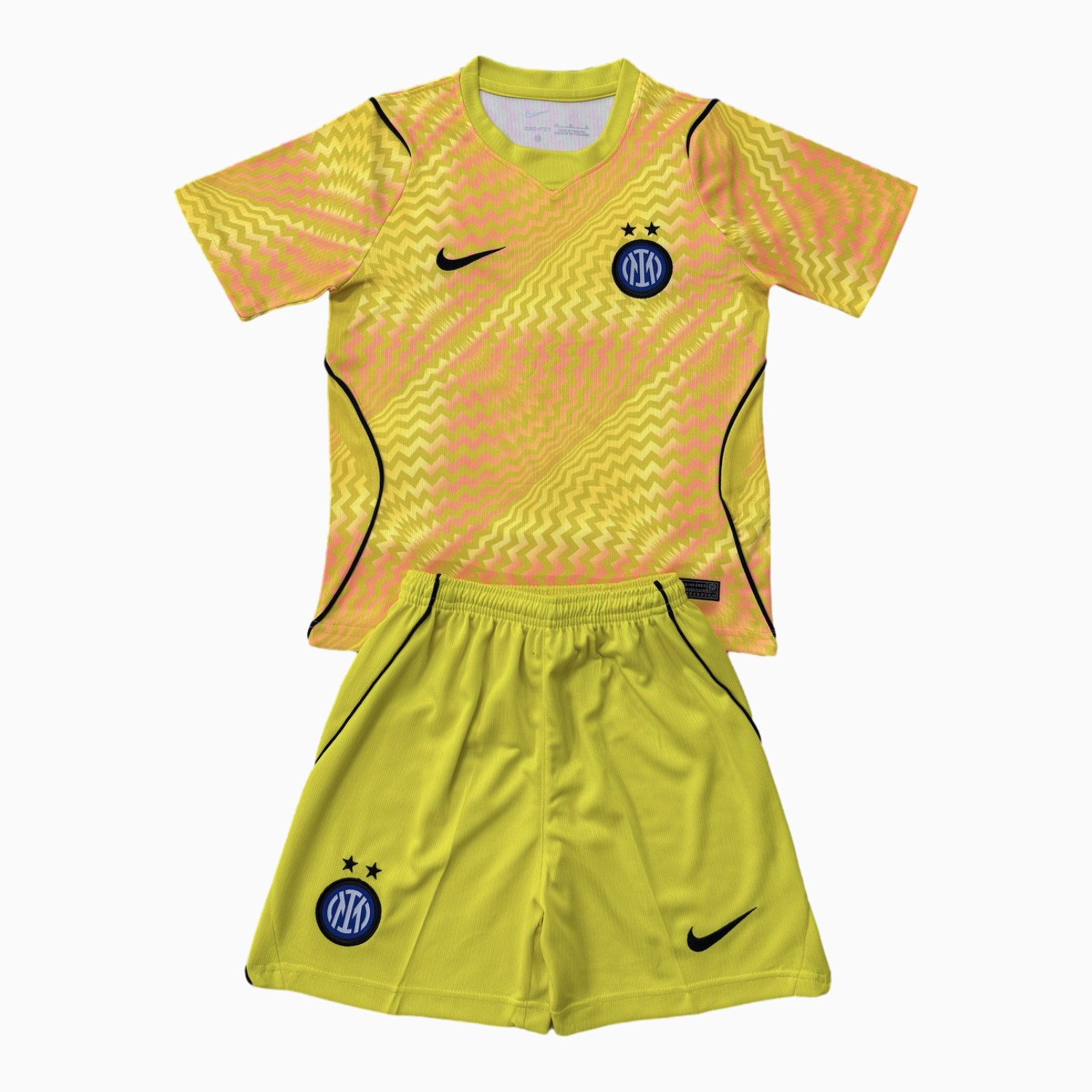 Inter Milan 26-27 Yellow Goalkeeper Men's Adult Jersey Set - Fans Version - ManixJersey