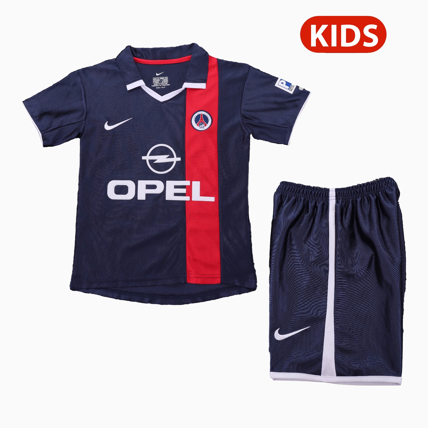 Retro Paris Saint-Germain PSG 2001-02 Home Kids Kit - ManixJersey