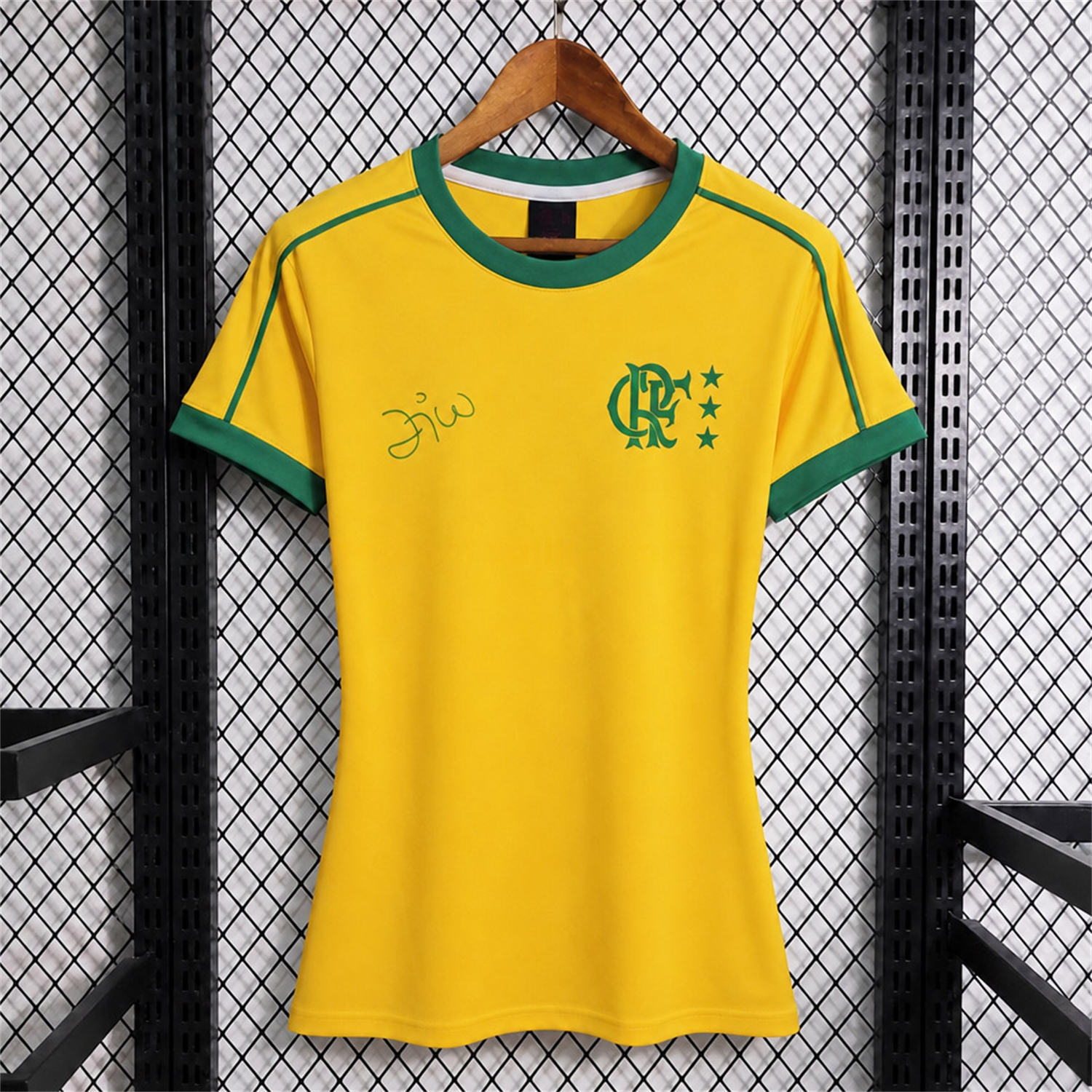 Women's Flamengo 26-27 Zico Signature Yellow Special Jersey - Fans Version - ManixJersey