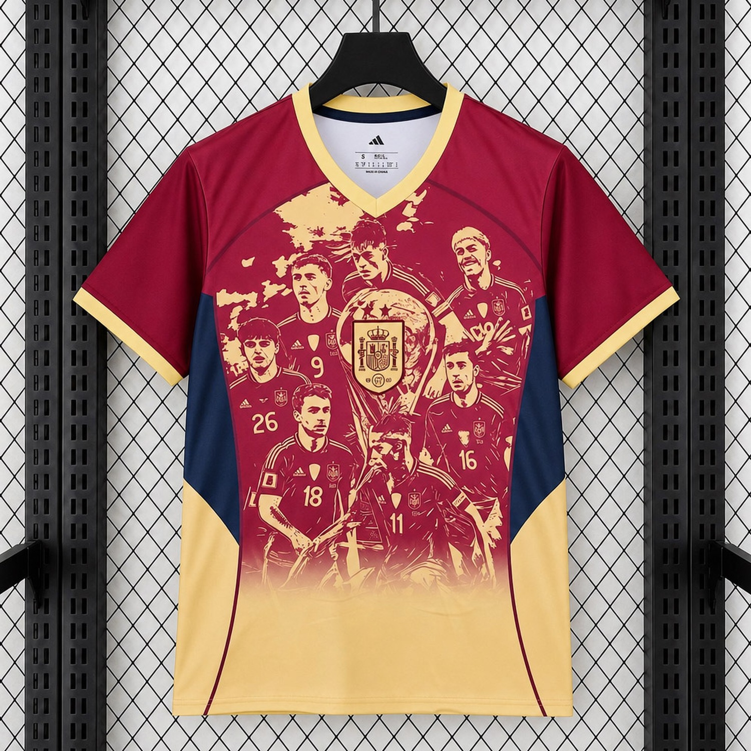 【Two-Crown Star】Spain 2026 World Cup Champions Hero Special Jersey - Fans Version - ManixJersey