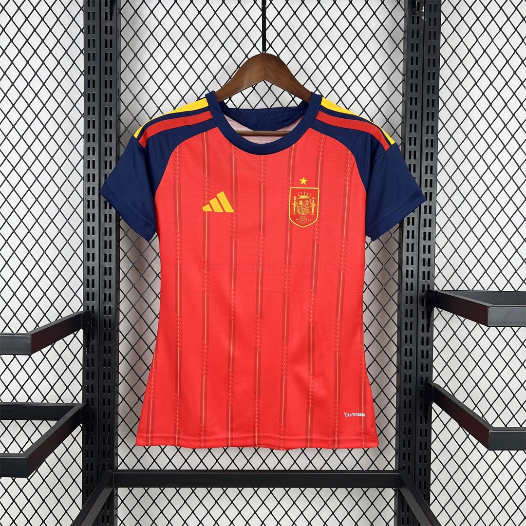 Women's Spain 2026 Home Jersey - ManixJersey