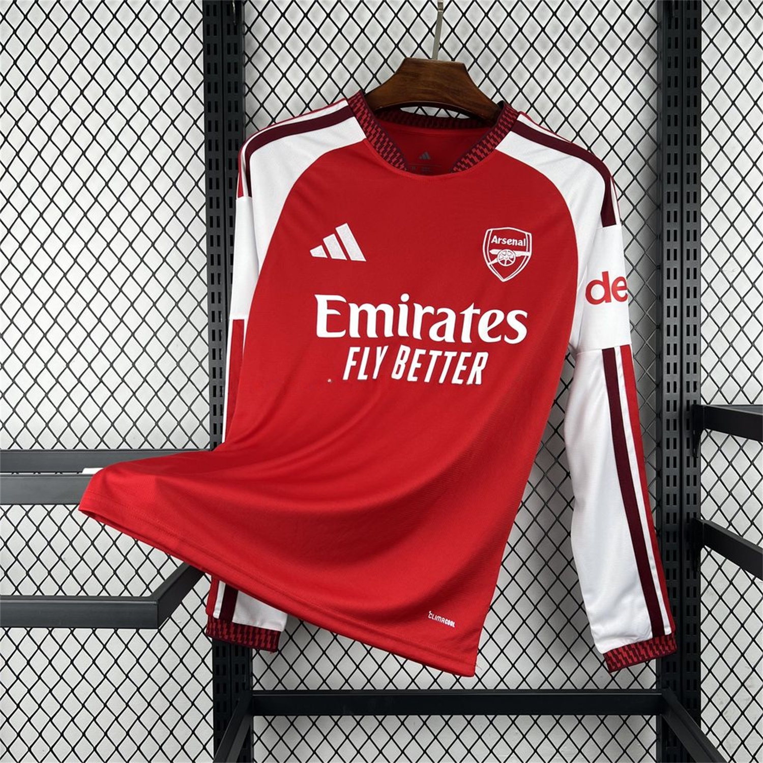 Arsenal 26-27 Home Long Sleeves Jersey - Fans Version - ManixJersey