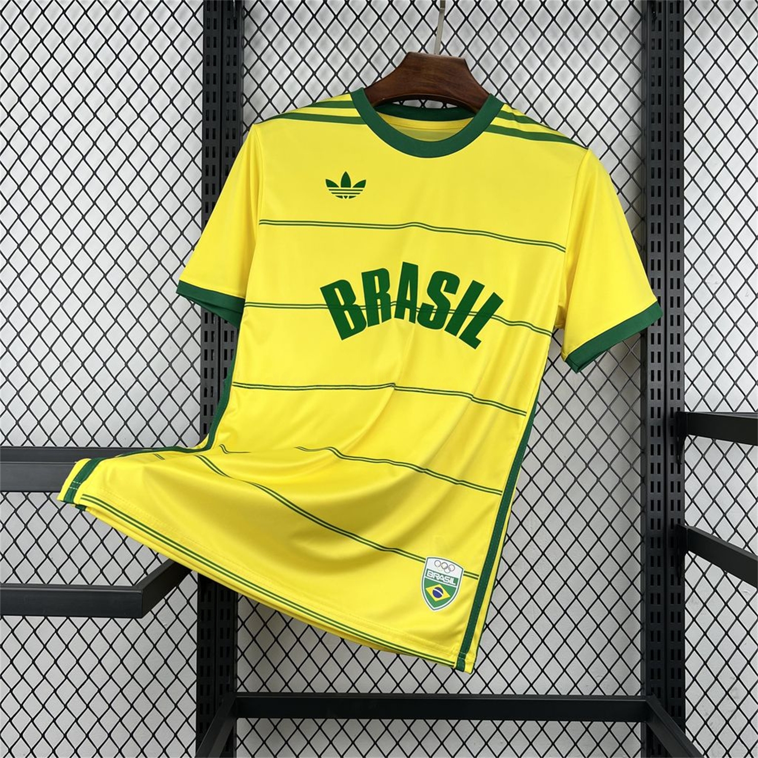 Retro Brazil 1984 Home Jersey - Fans Version - ManixJersey