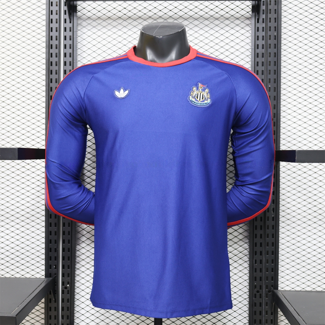 Newcastle United 25-26 Purple-Blue Casual Long Sleeves Jersey - Player Version - ManixJersey
