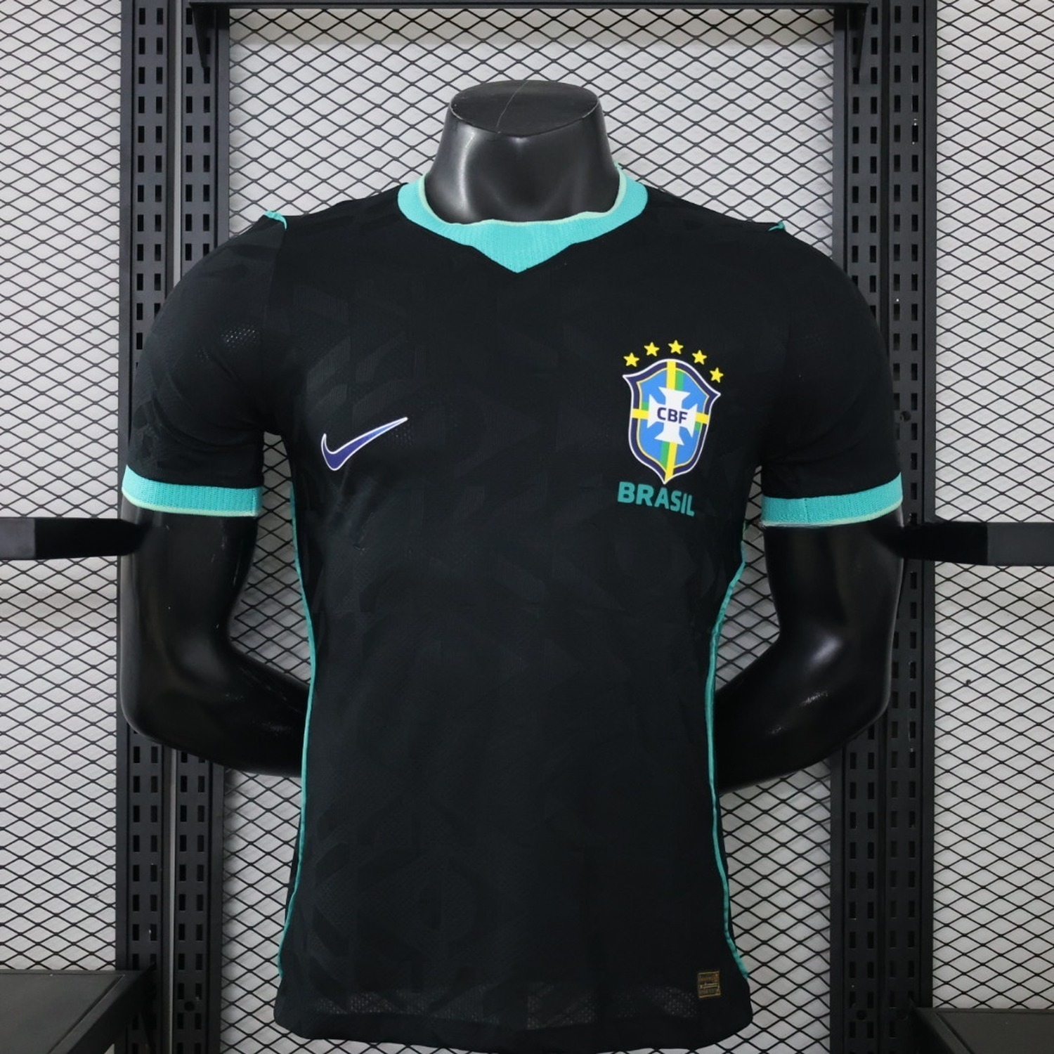 Brazil 2026 Black Mint Special Jersey - Player Version - ManixJersey