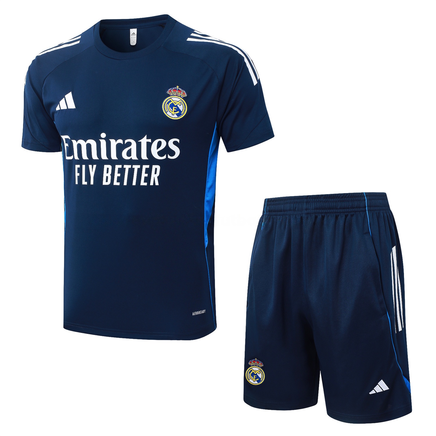 Real Madrid 25-26 Short-Sleeve Training Set - Royal Blue Vest & Shorts - ManixJersey
