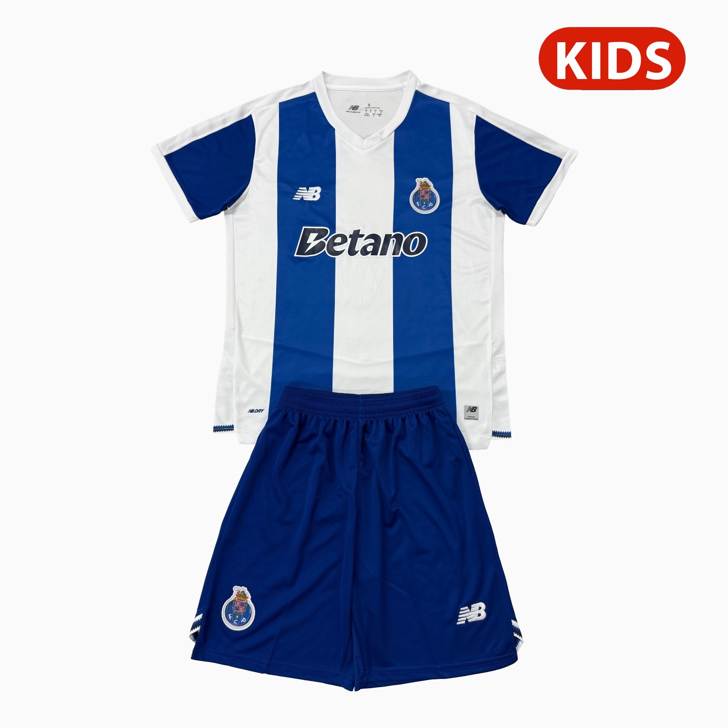 Porto 26-27 Home Blue Kids Kit - ManixJersey
