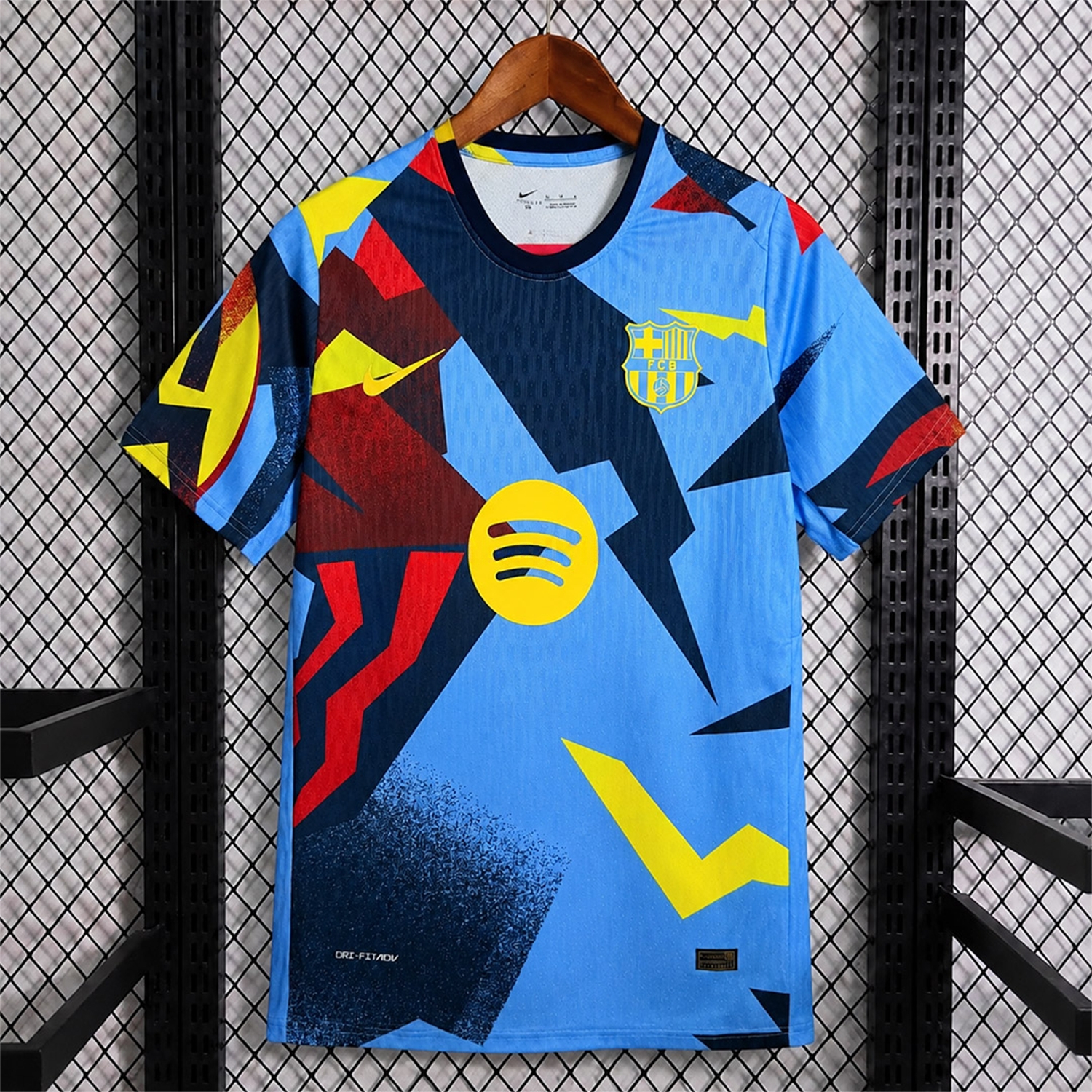 Barcelona 25-26 Sky Blue Pre-Match Jersey - Fans Version - ManixJersey