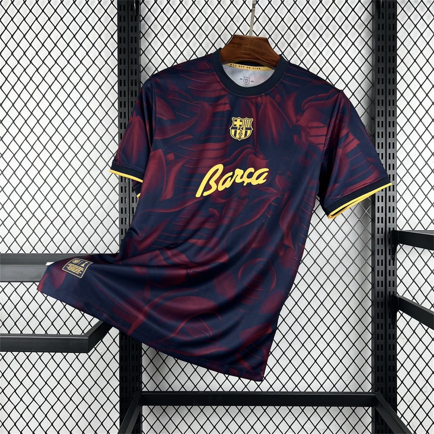 Barcelona 26-27 Red Patterns Special Jersey - Fans Version - ManixJersey