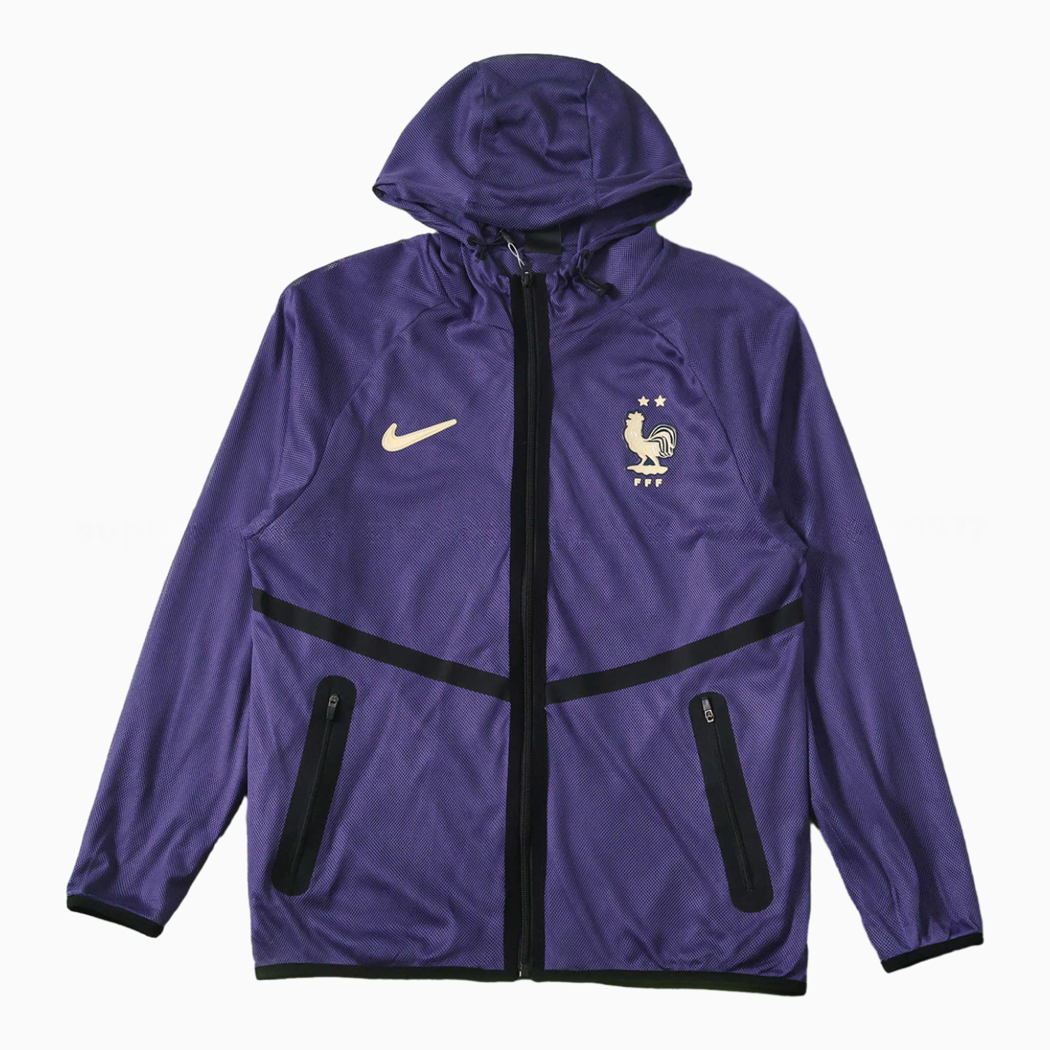 France 2026 World Cup Appearance Outfit Windbreaker - Dark Purple - ManixJersey