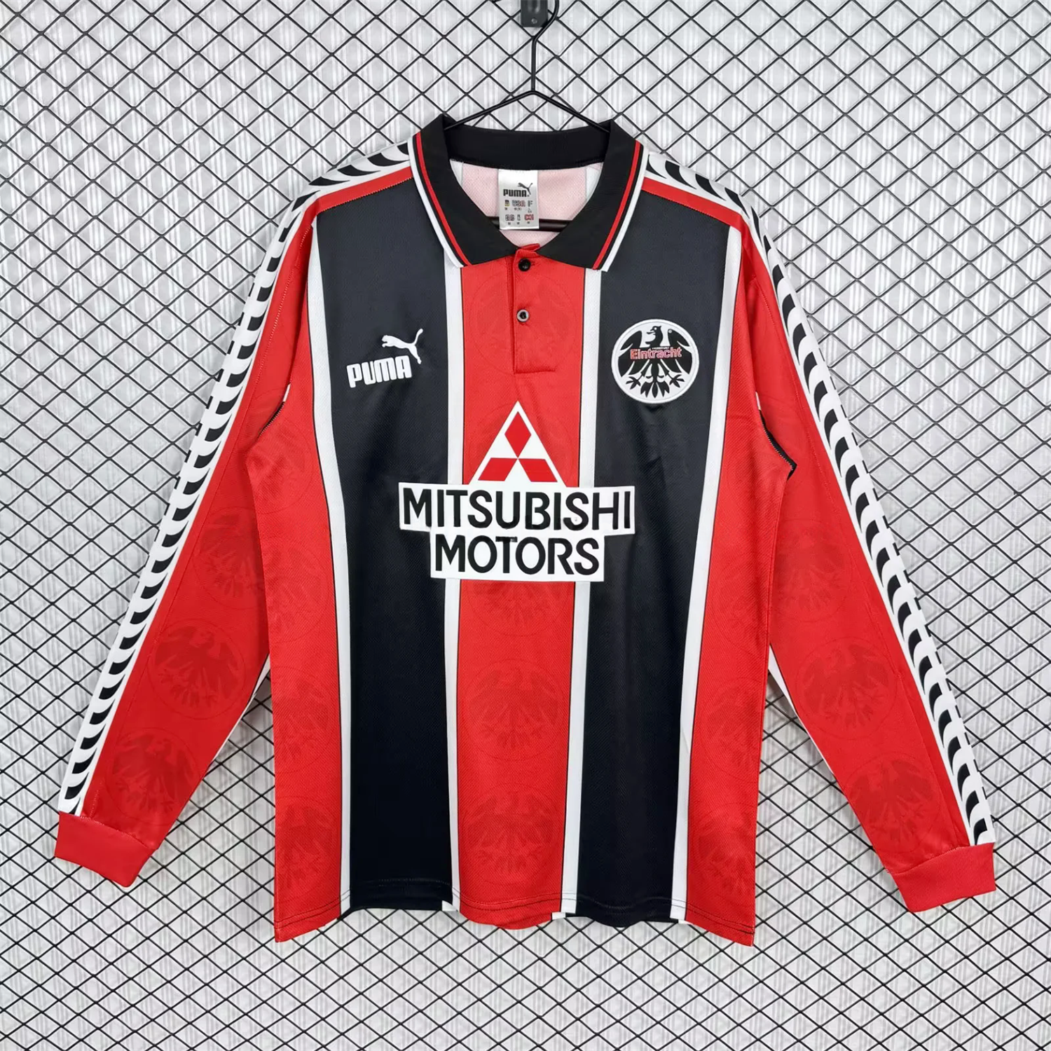 Retro Frankfurt 1996-98 Home Long Sleeves Jersey - ManixJersey