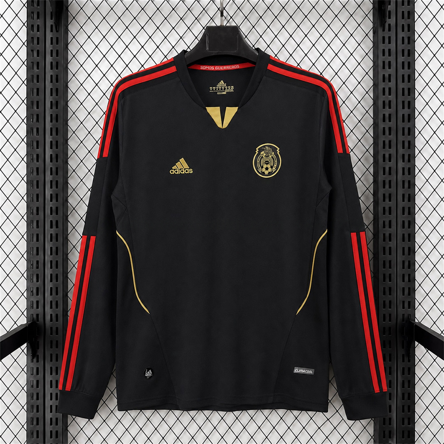 Retro Mexico 2011 Away Long Sleeves Jersey - ManixJersey