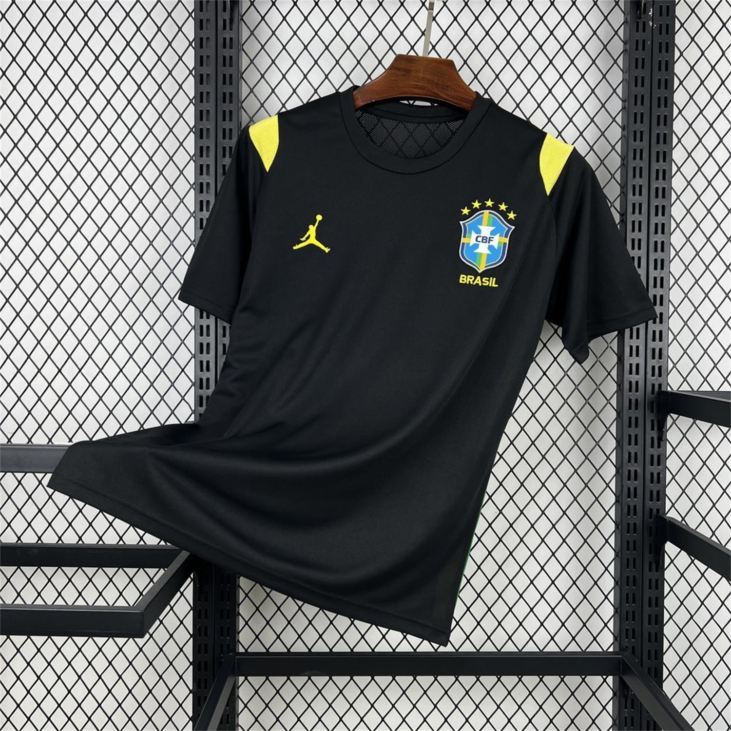Brazil 2026 Black Pre-Match Jersey - Fans Version - ManixJersey