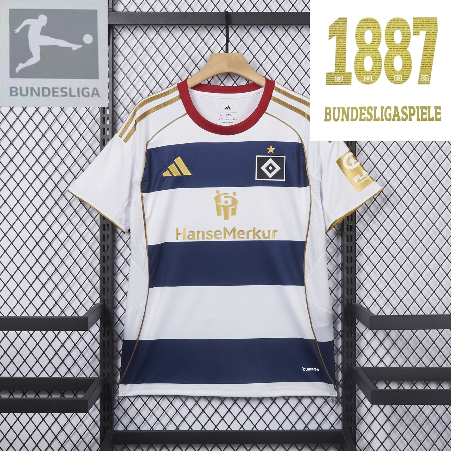 【1887 Pattern】Hamburger SV 25-26 1887 Bundesliga Games Special Jersey - ManixJersey