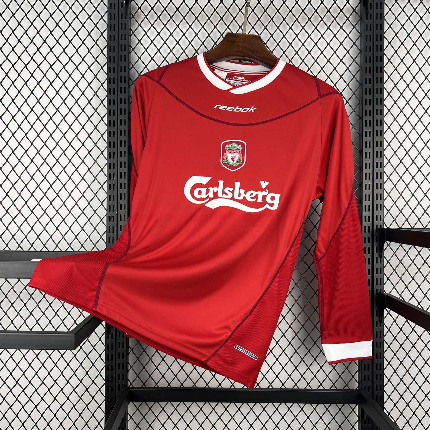 Retro Liver.pool 2002-04 Home Long Sleeves Jersey - ManixJersey