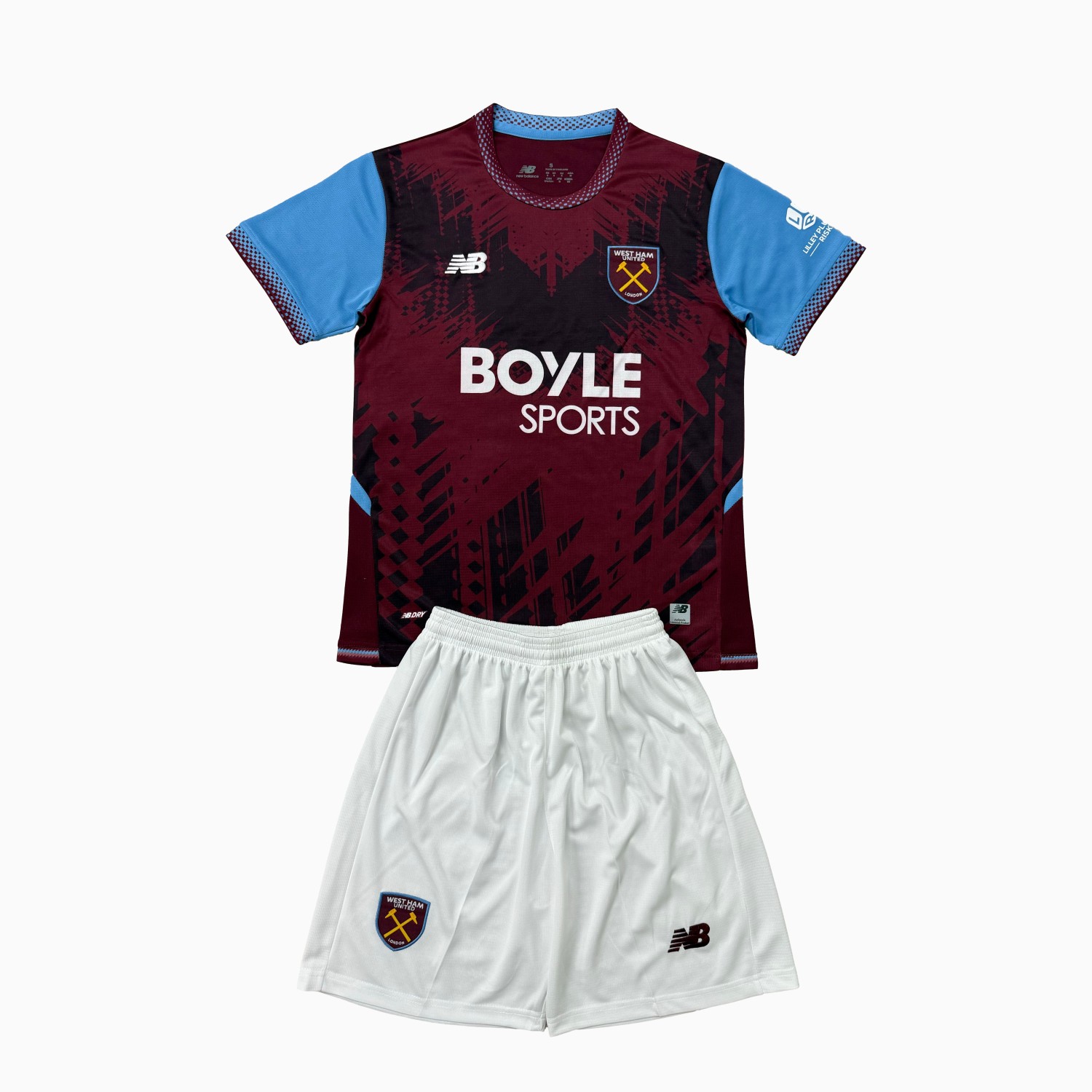 West Ham United 26-27 Home Men's Adult Jersey Set - Fans Version - ManixJersey