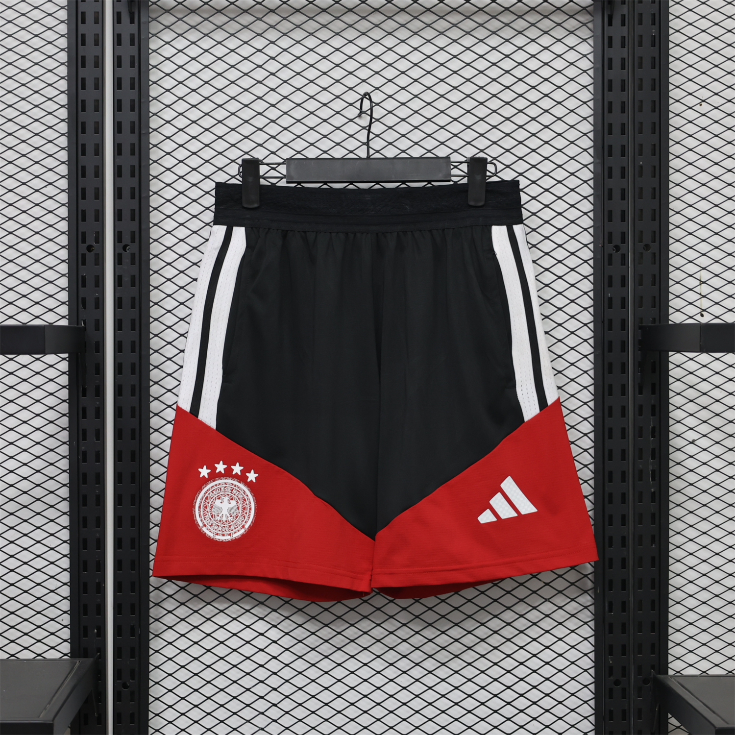 Germany 2026 Red Black Training Shorts - Player Version - ManixJersey