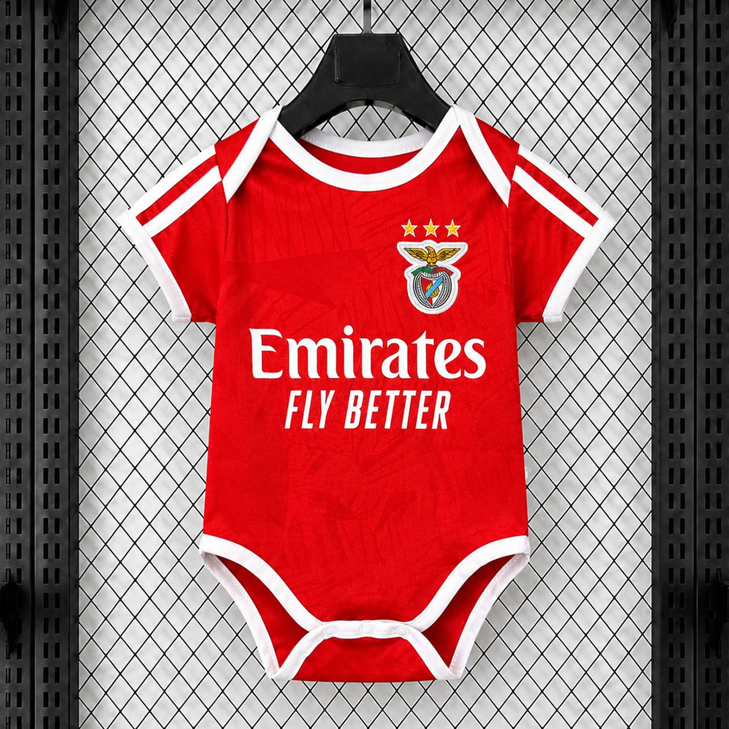 Benfica 26-27 Home Red Baby Crawling Suit - ManixJersey