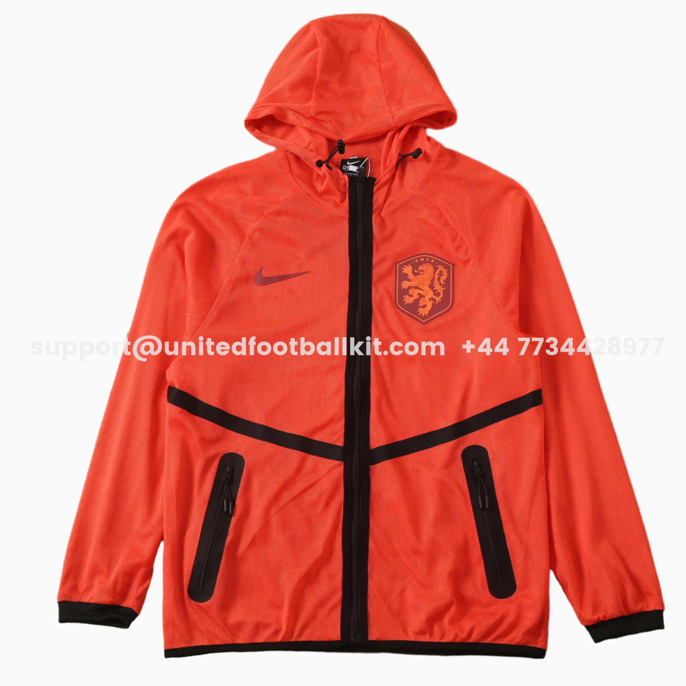 Netherlands 2026 World Cup Appearance Outfit Windbreaker - Orange - ManixJersey
