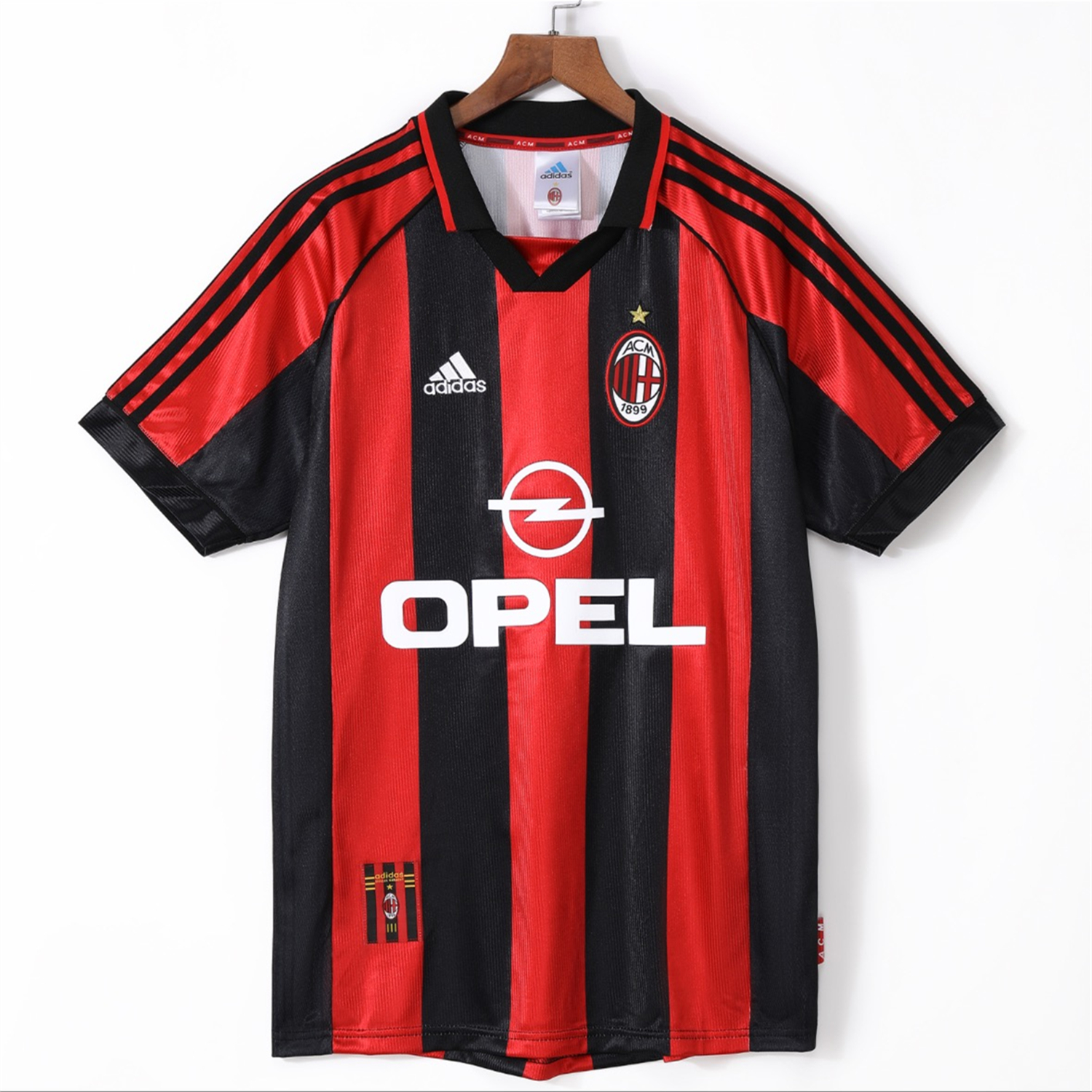 Retro AC Milan 1998-99 Home Jersey - ManixJersey