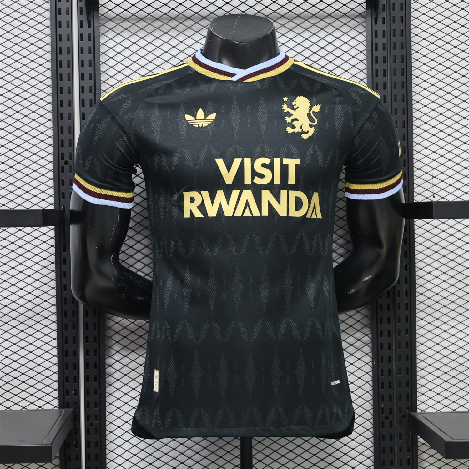 Aston Villa 26-27 Away Black Jersey - Player Version - ManixJersey