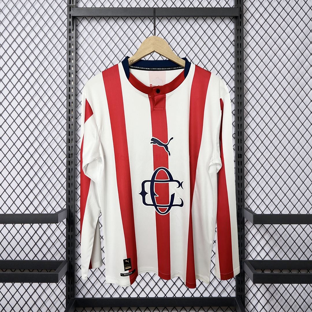 Chivas de Guadalajara 120th Anniversary Long Sleeve Jersey - Fans Version - ManixJersey