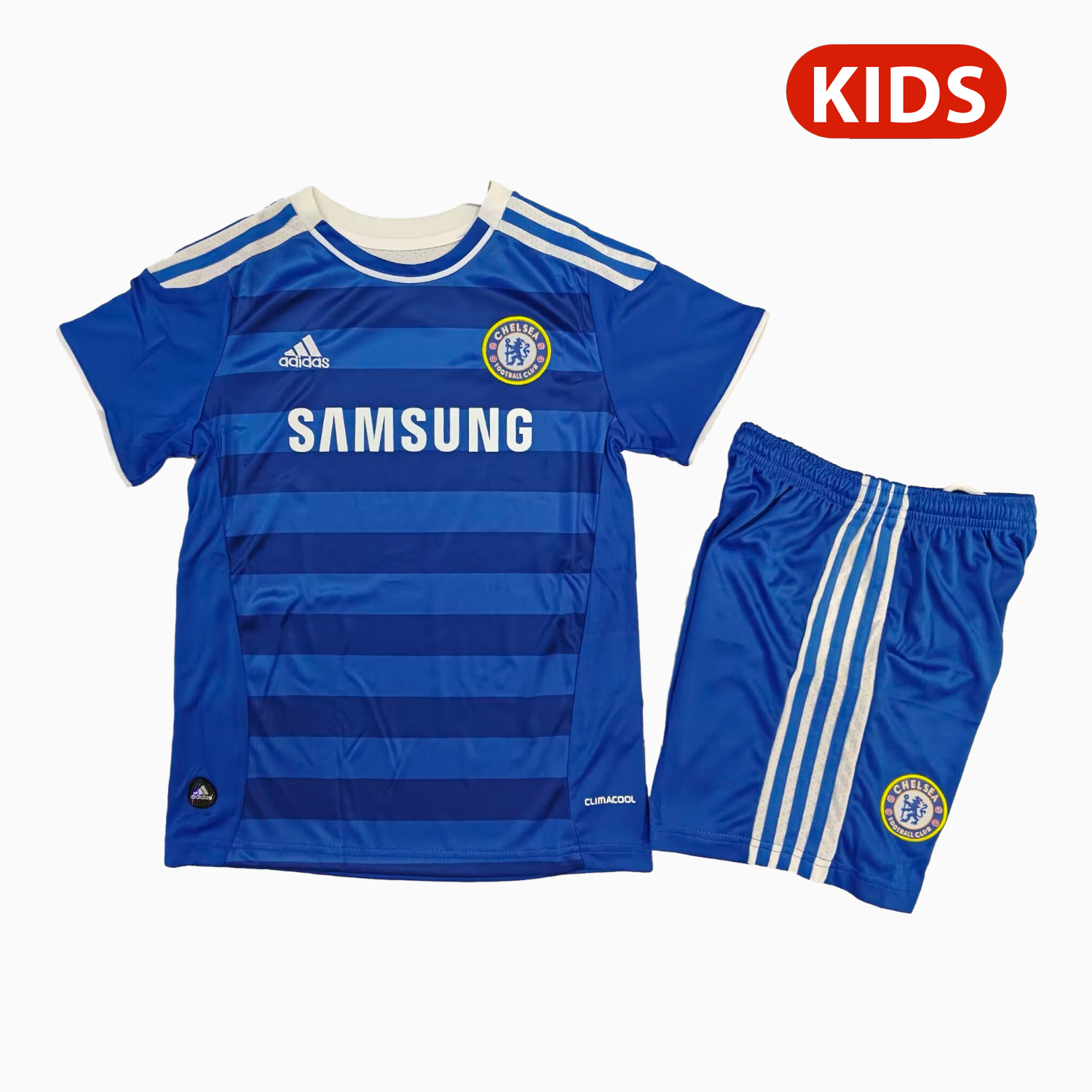 Retro C.H.E.L.S.E.A 2011-12 Home Kids Kit - ManixJersey
