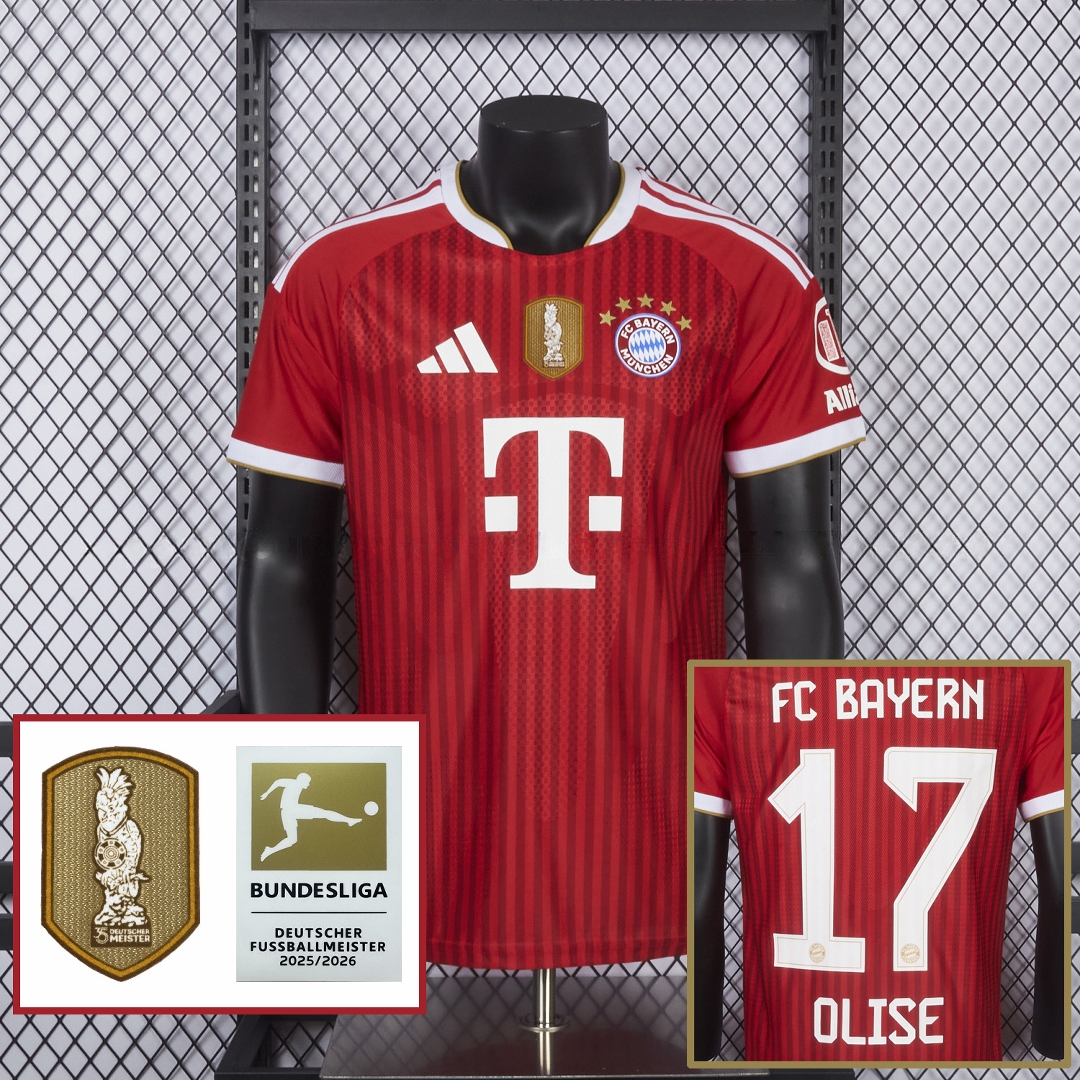 Bayern Munich 26-27 Home Jersey - Player Version - ManixJersey