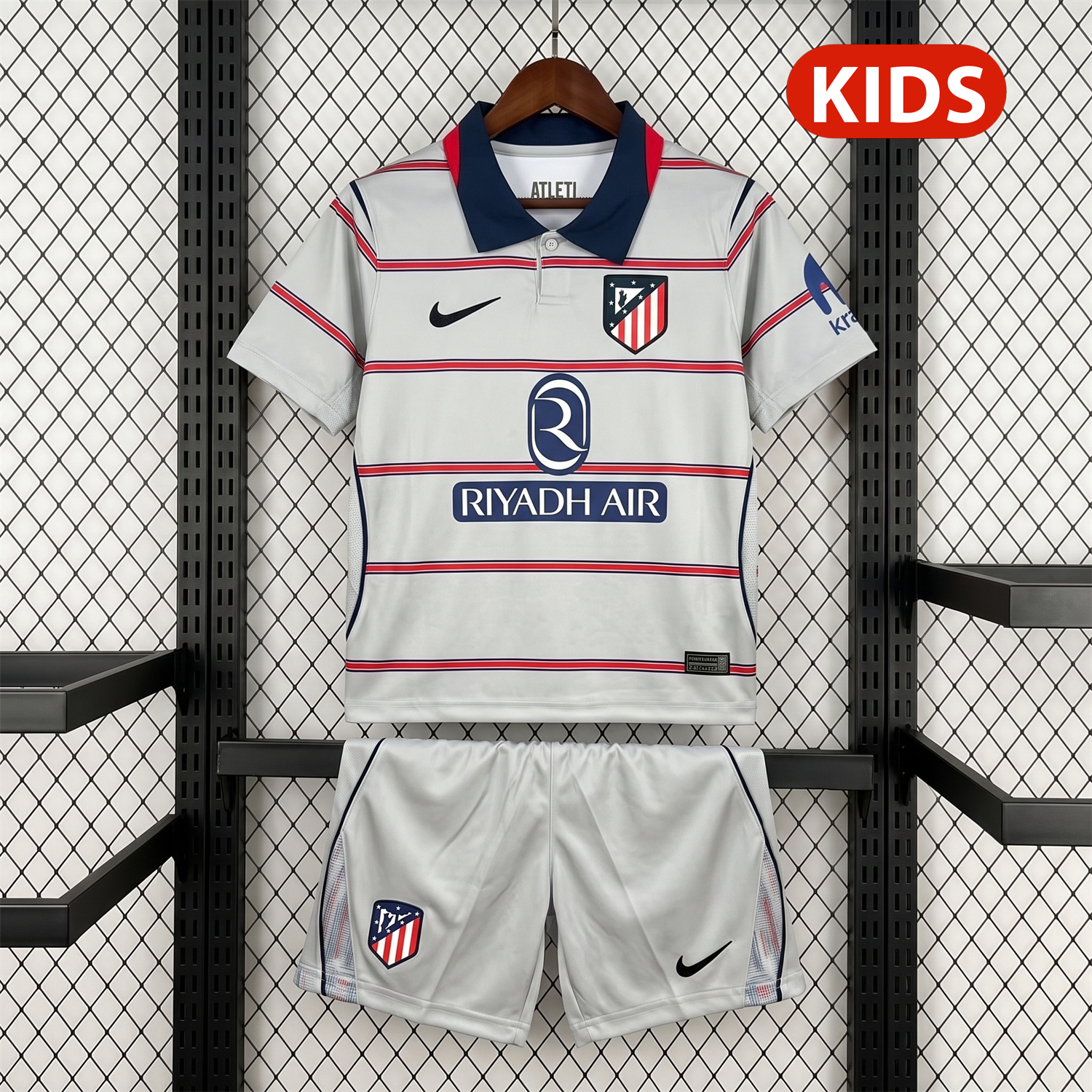 Atletico Madrid 26-27 Third Kids Kit - ManixJersey