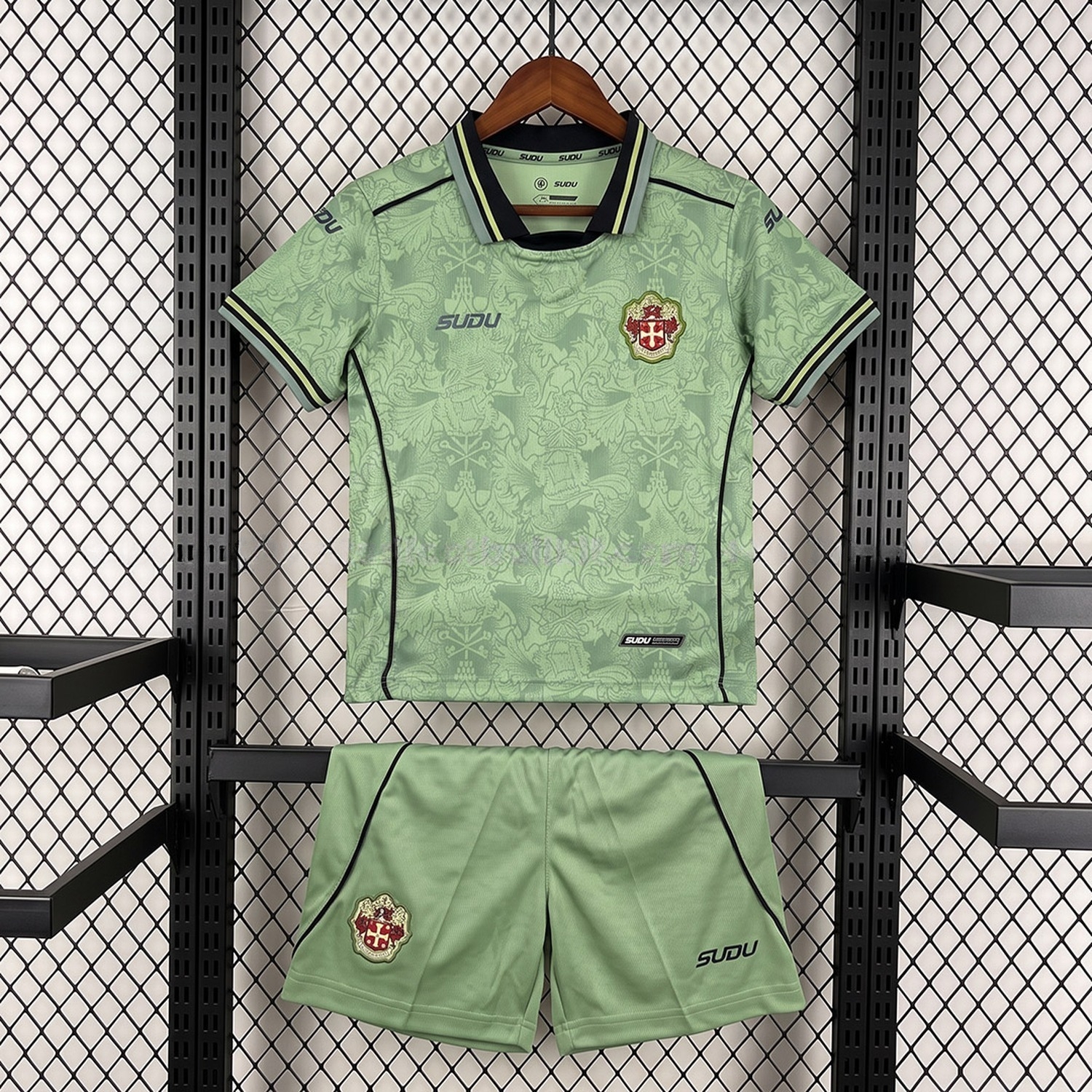 Wolverhampton Wanderers Wolves 26-27 Goalkepper Green Kids Kit - ManixJersey