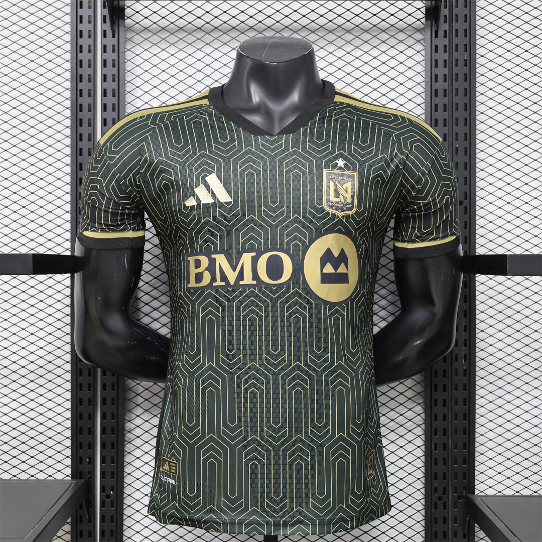 Los Angeles FC 26-27 Home Jersey With Star - Player Version - ManixJersey