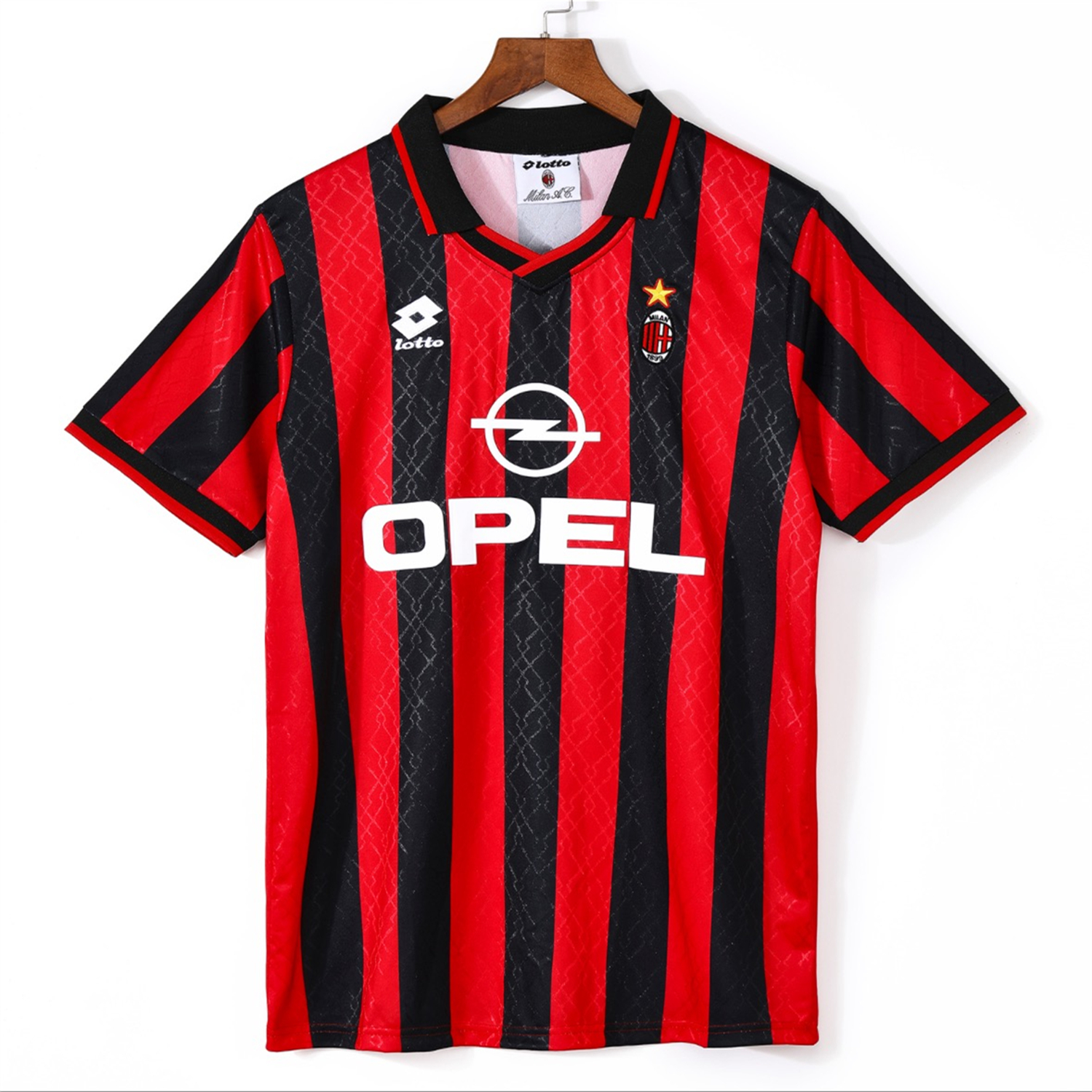 Retro AC Milan 1995-96 Home Jersey - ManixJersey