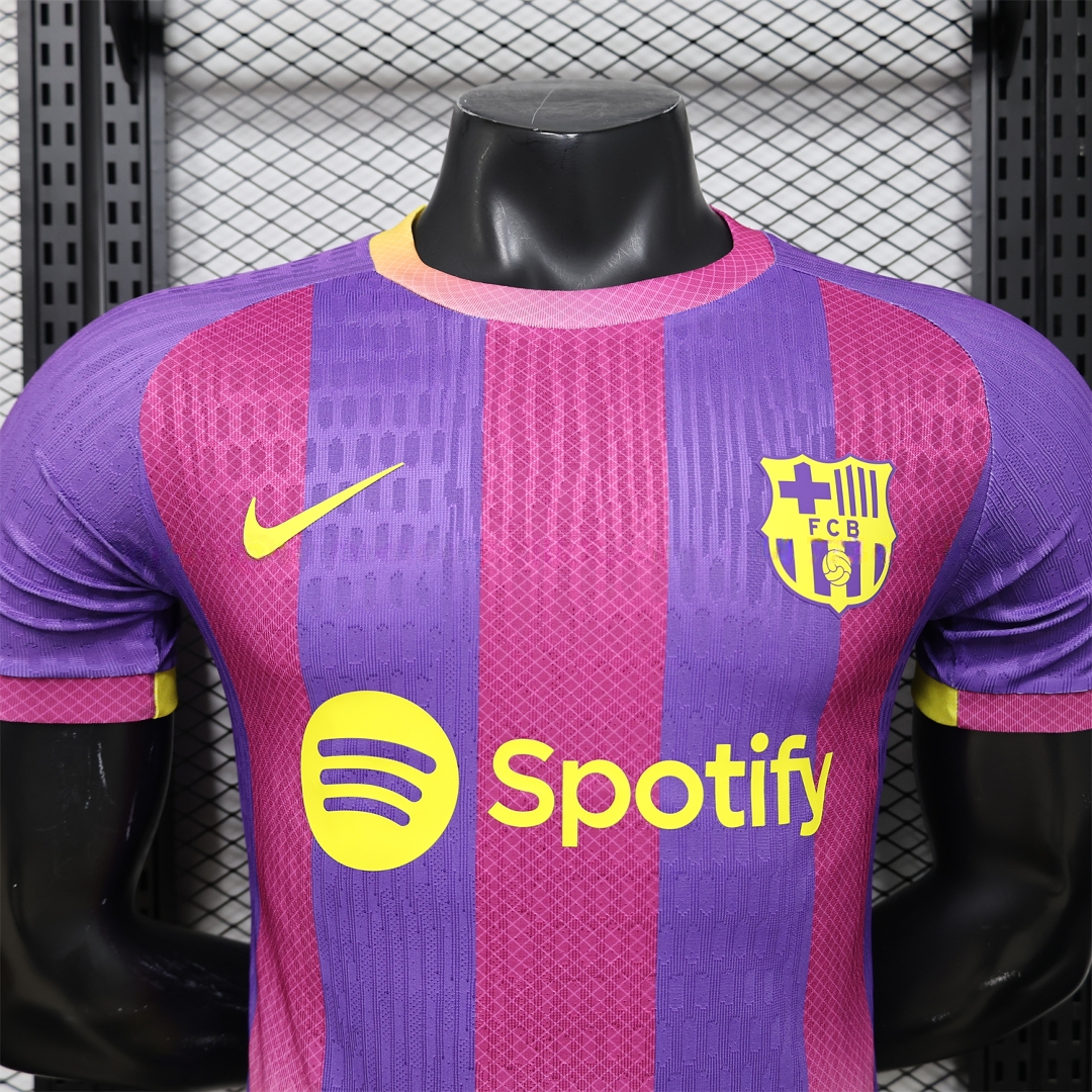 Barcelona 25-26 Purple Pink And Yellow Special Jersey - Player Version - ManixJersey